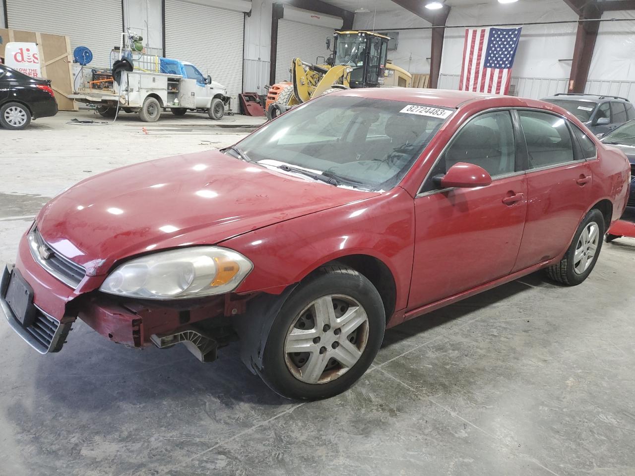 chevrolet impala 2008 2g1wb55k489154099