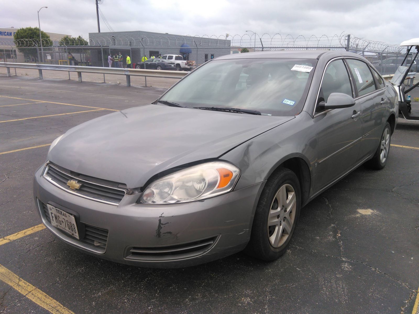 chevrolet impala v6 2007 2g1wb55k679278955