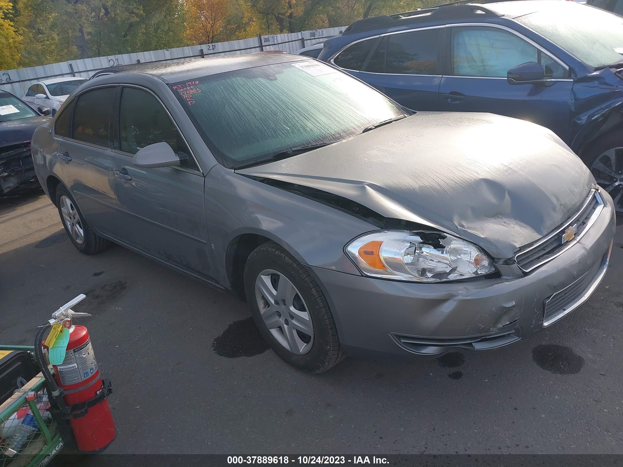 chevrolet impala 2007 2g1wb55k779171865