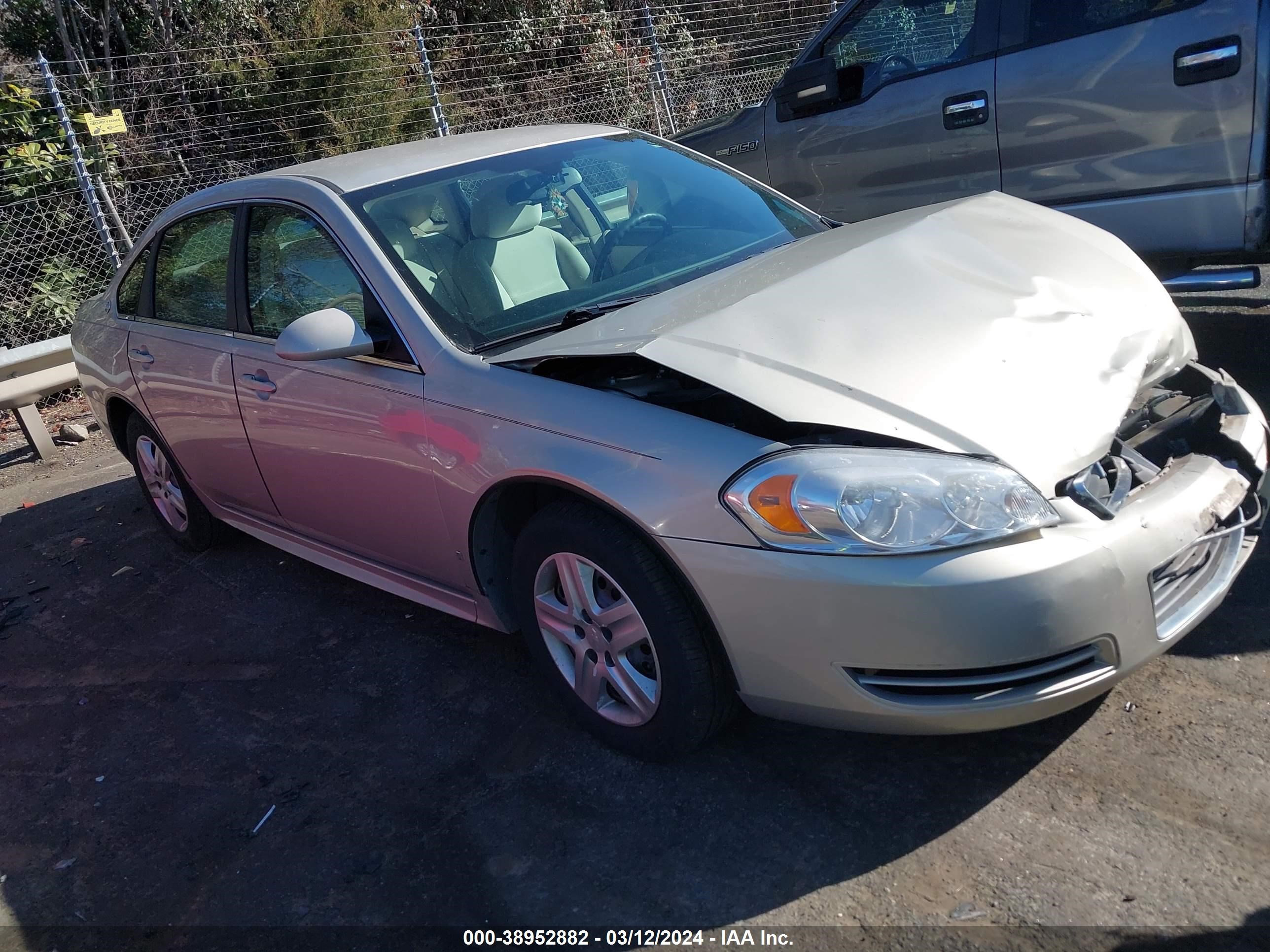 chevrolet impala 2009 2g1wb57k291223482