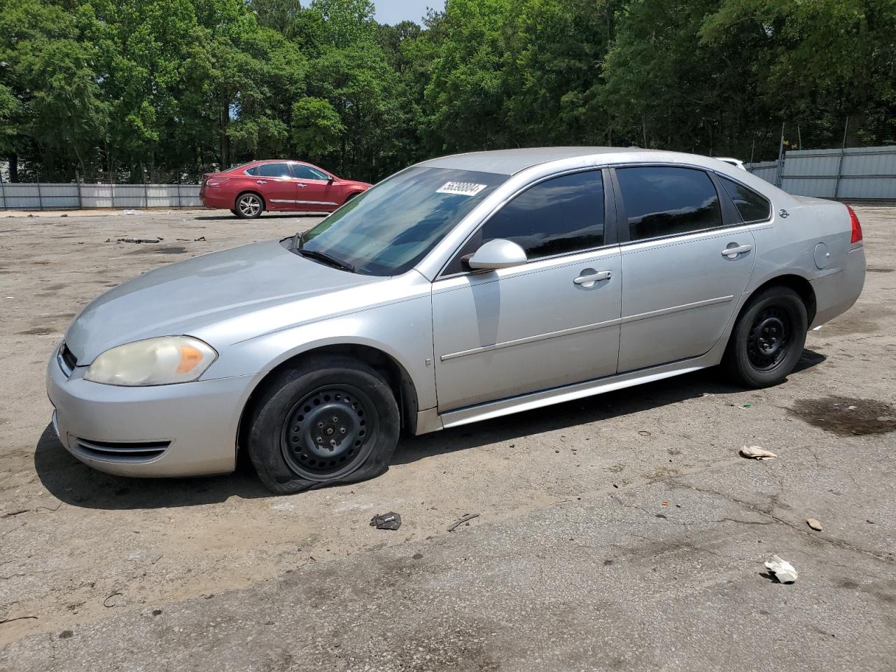 chevrolet impala 2009 2g1wb57k391281763