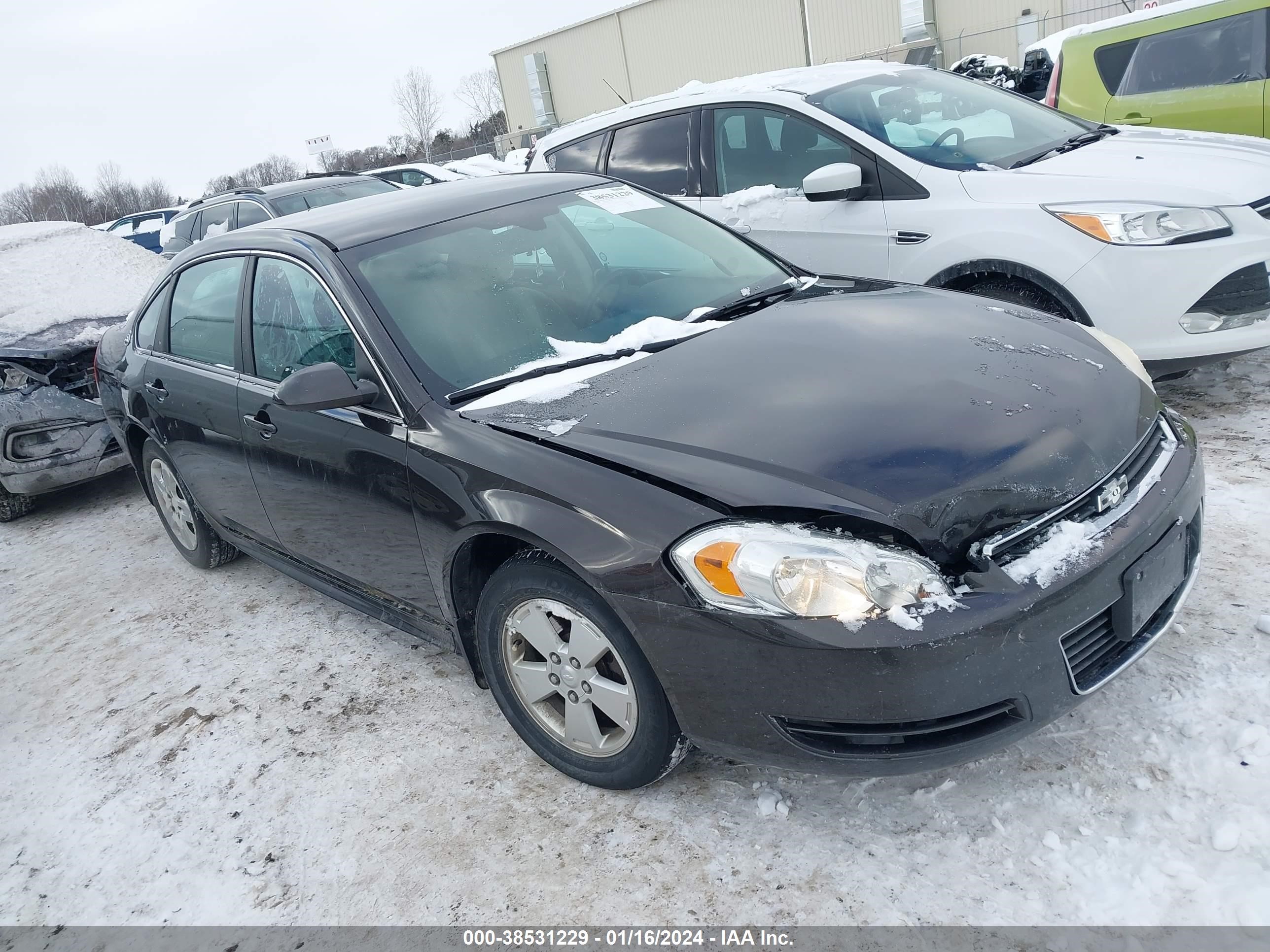 chevrolet impala 2009 2g1wb57k691143571