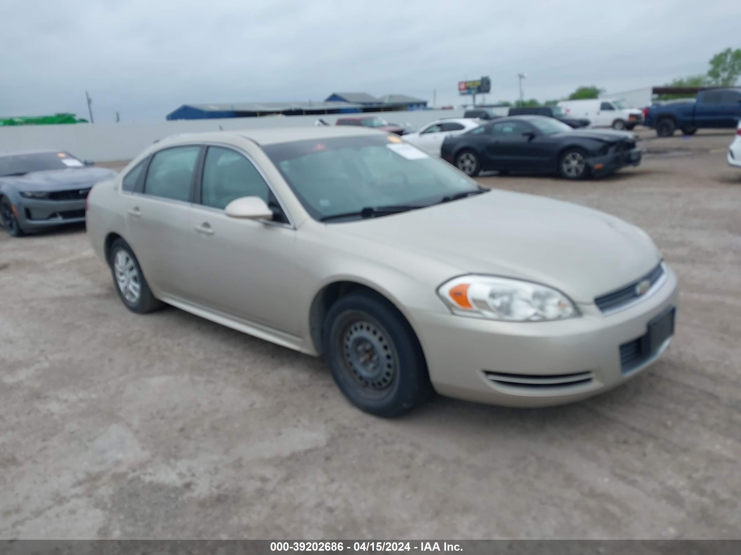 chevrolet impala 2009 2g1wb57k691234307