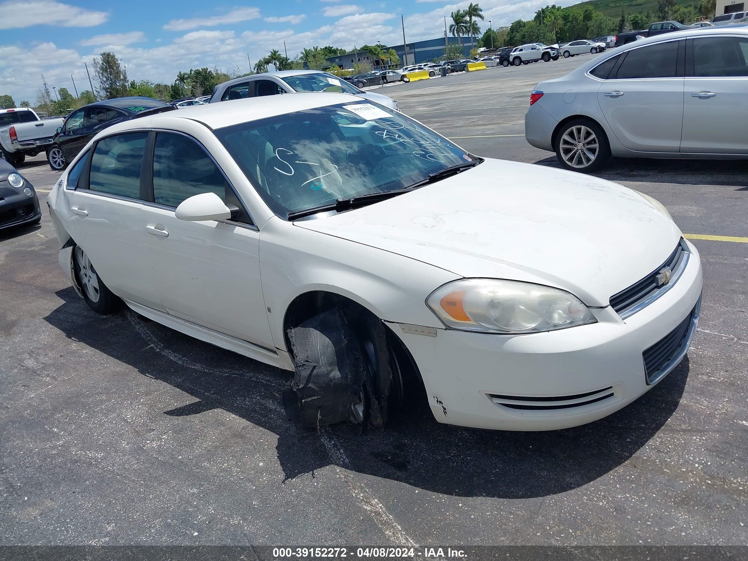 chevrolet impala 2009 2g1wb57k991152832