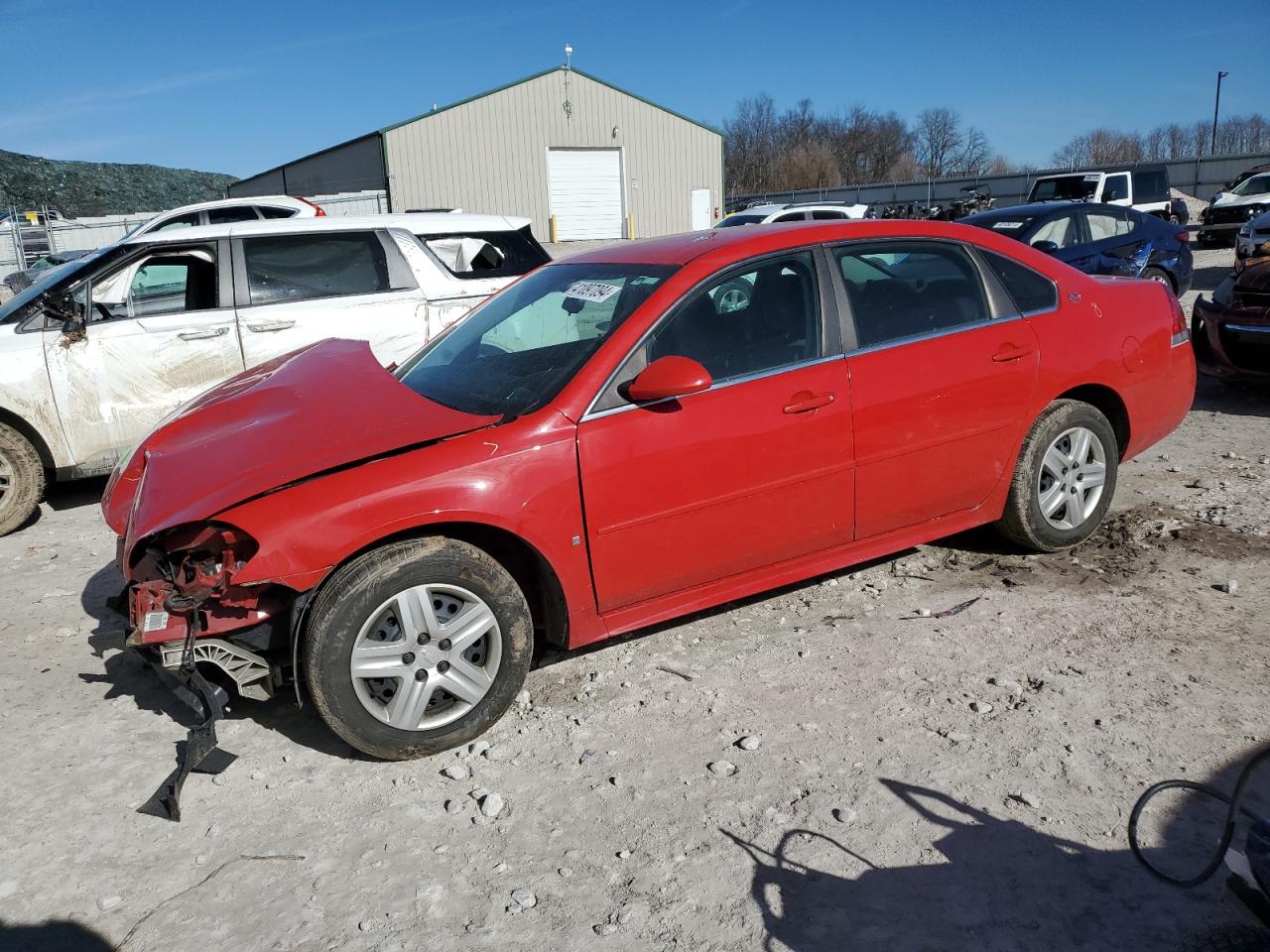 chevrolet impala 2009 2g1wb57k991223592