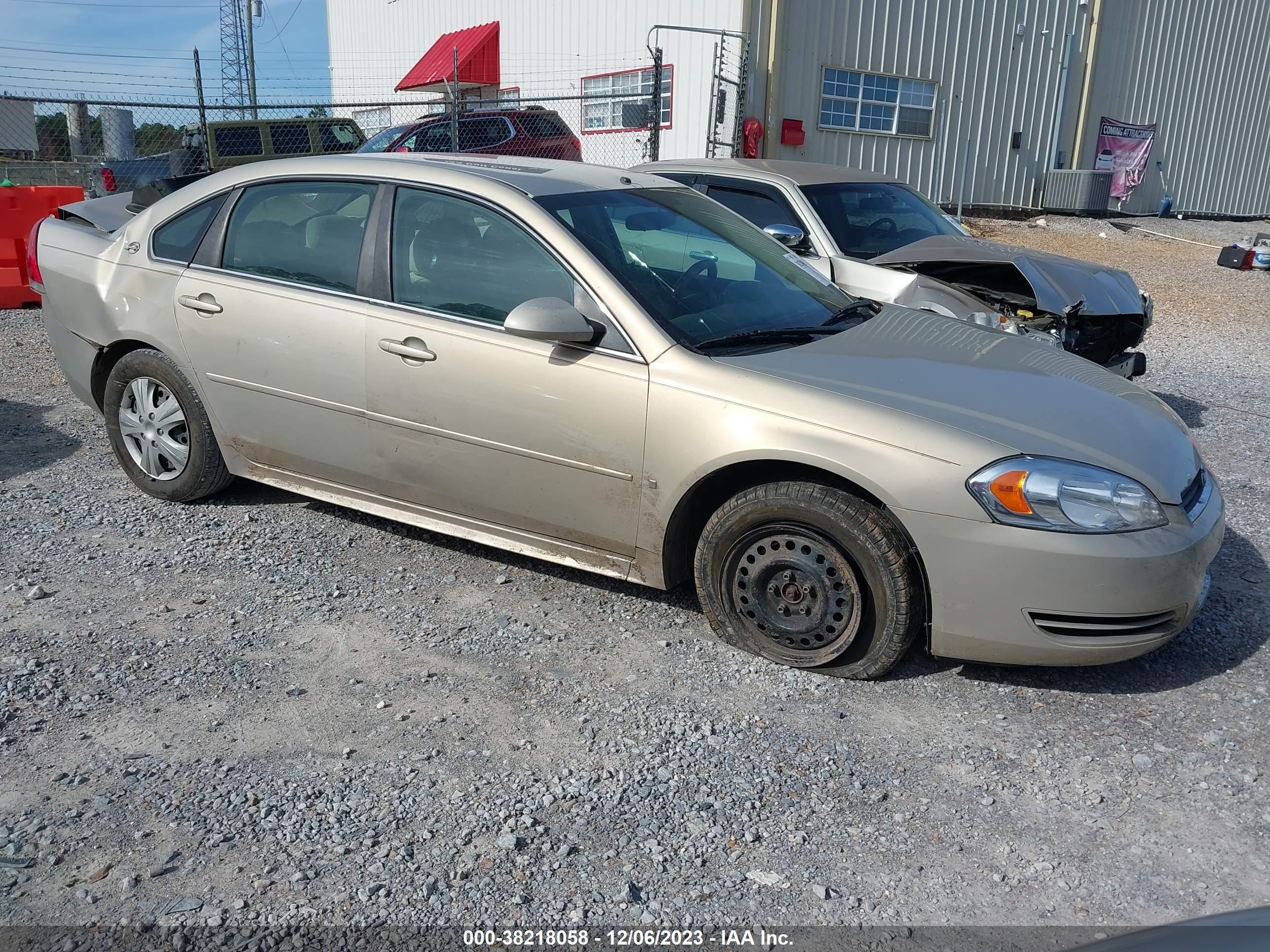 chevrolet impala 2009 2g1wb57kx91306352