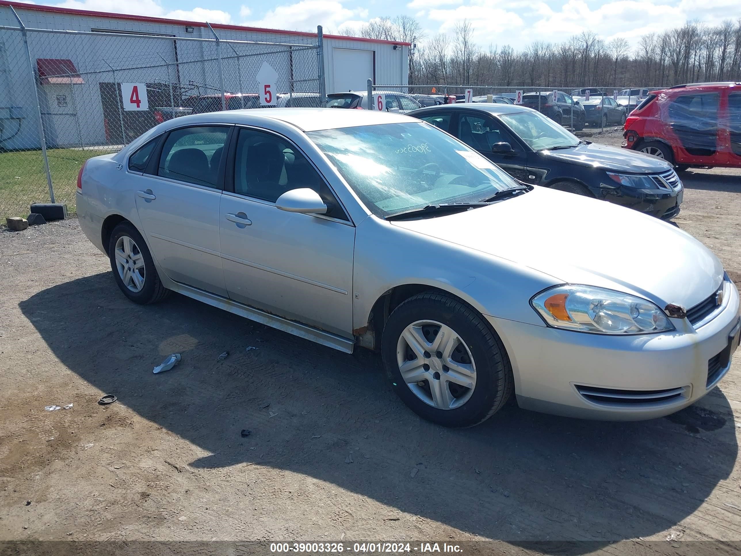 chevrolet impala 2009 2g1wb57n791326035