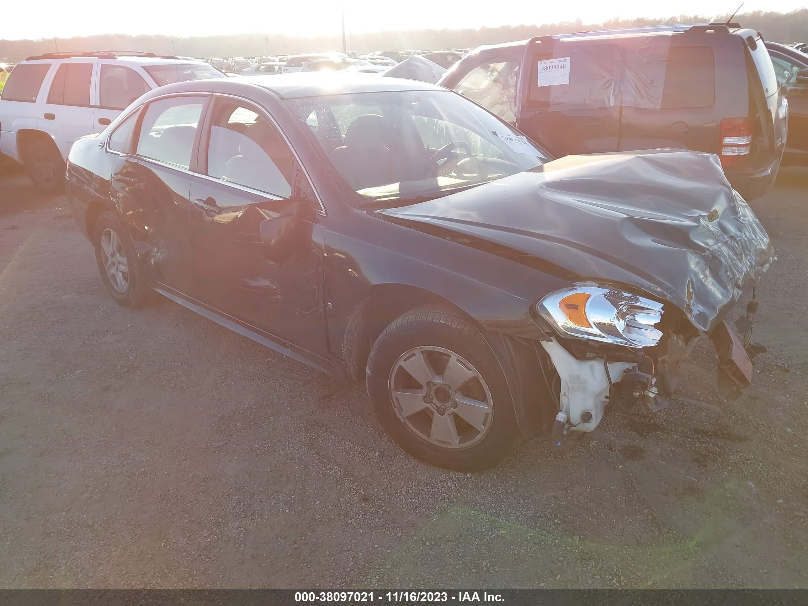 chevrolet impala 2009 2g1wb57n891233427