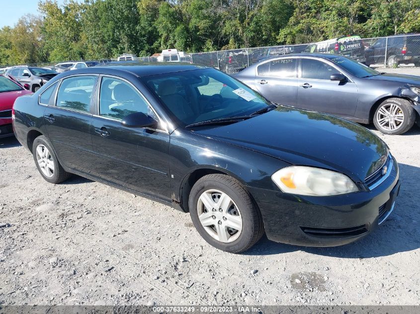 chevrolet impala 2006 2g1wb58k069337363