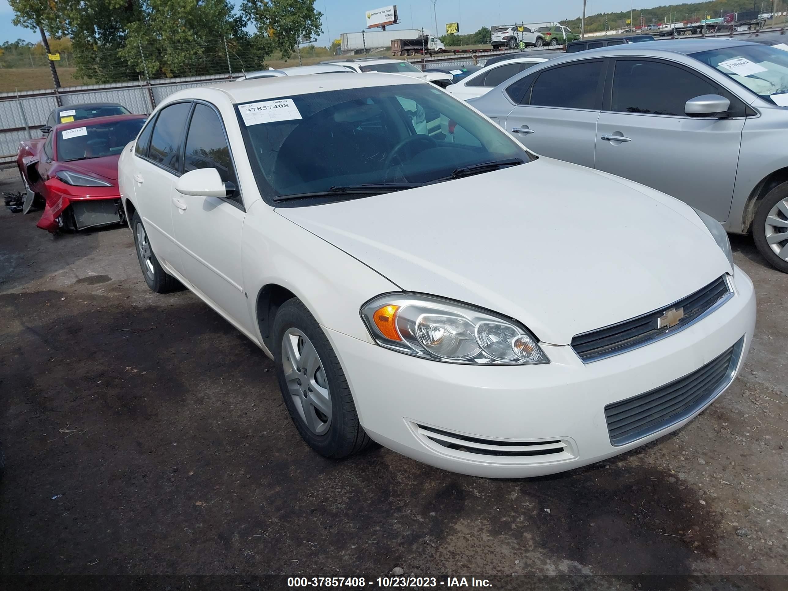 chevrolet impala 2006 2g1wb58k069397014