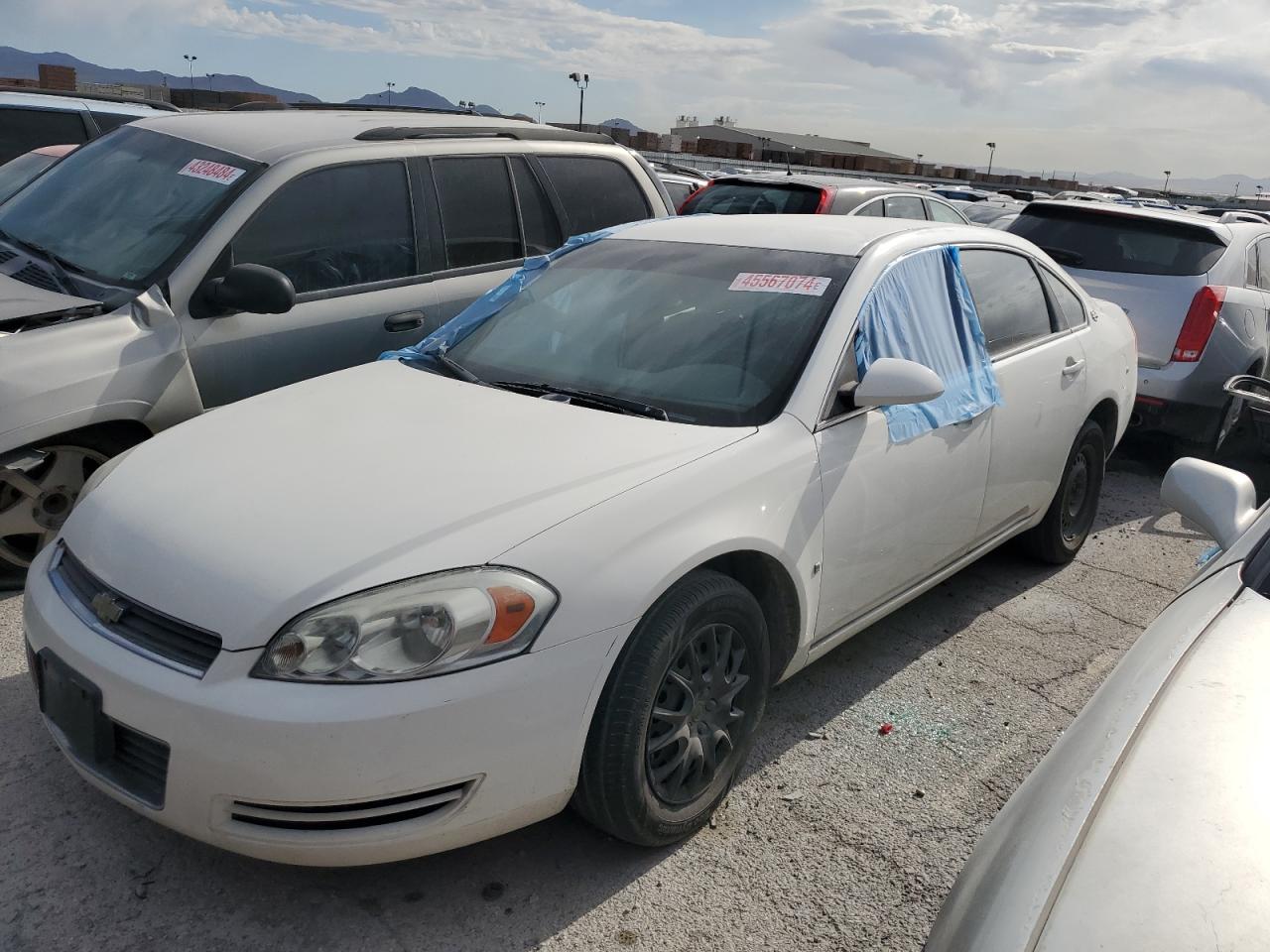 chevrolet impala 2008 2g1wb58k181291849