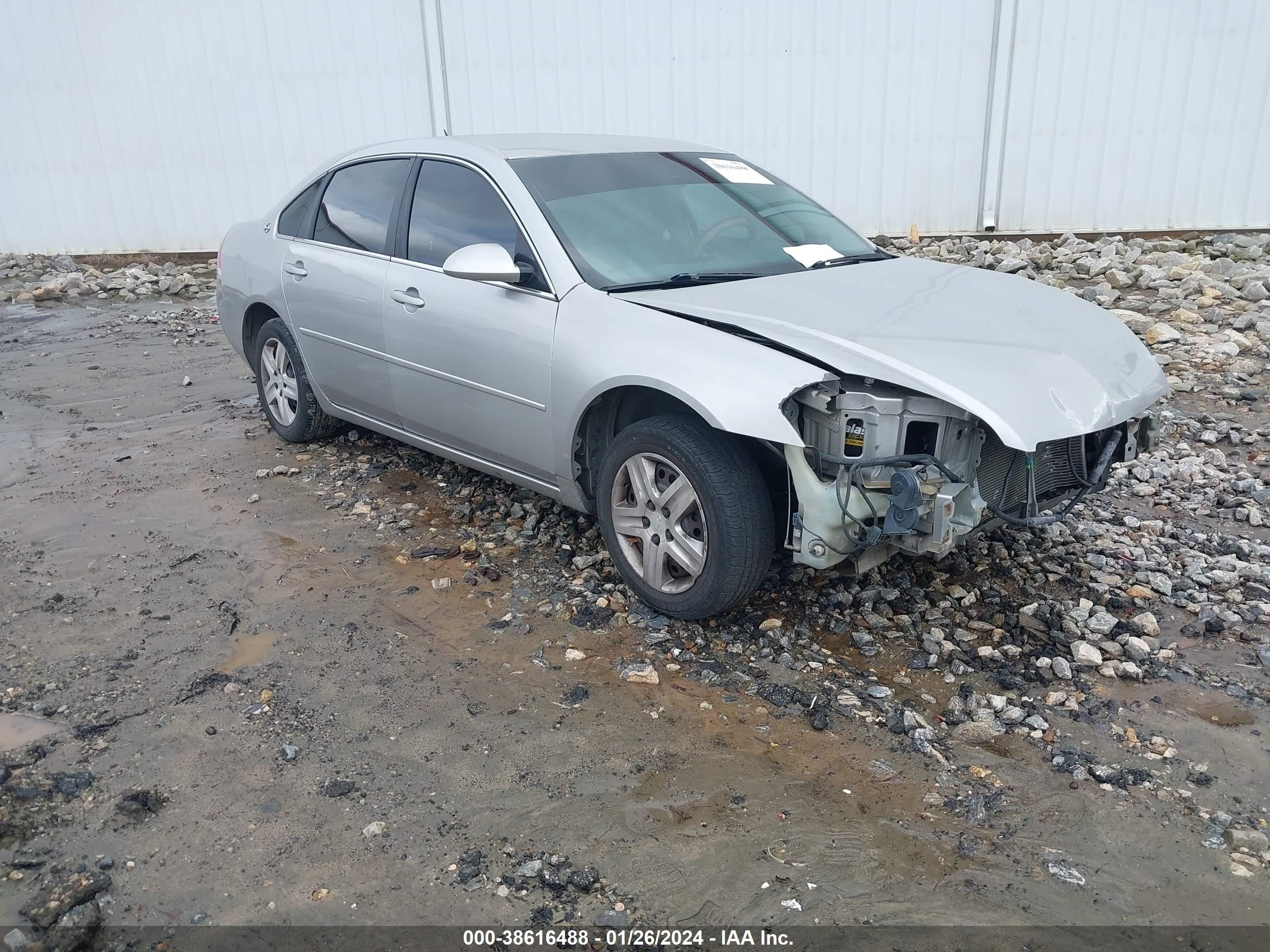 chevrolet impala 2007 2g1wb58k279128532