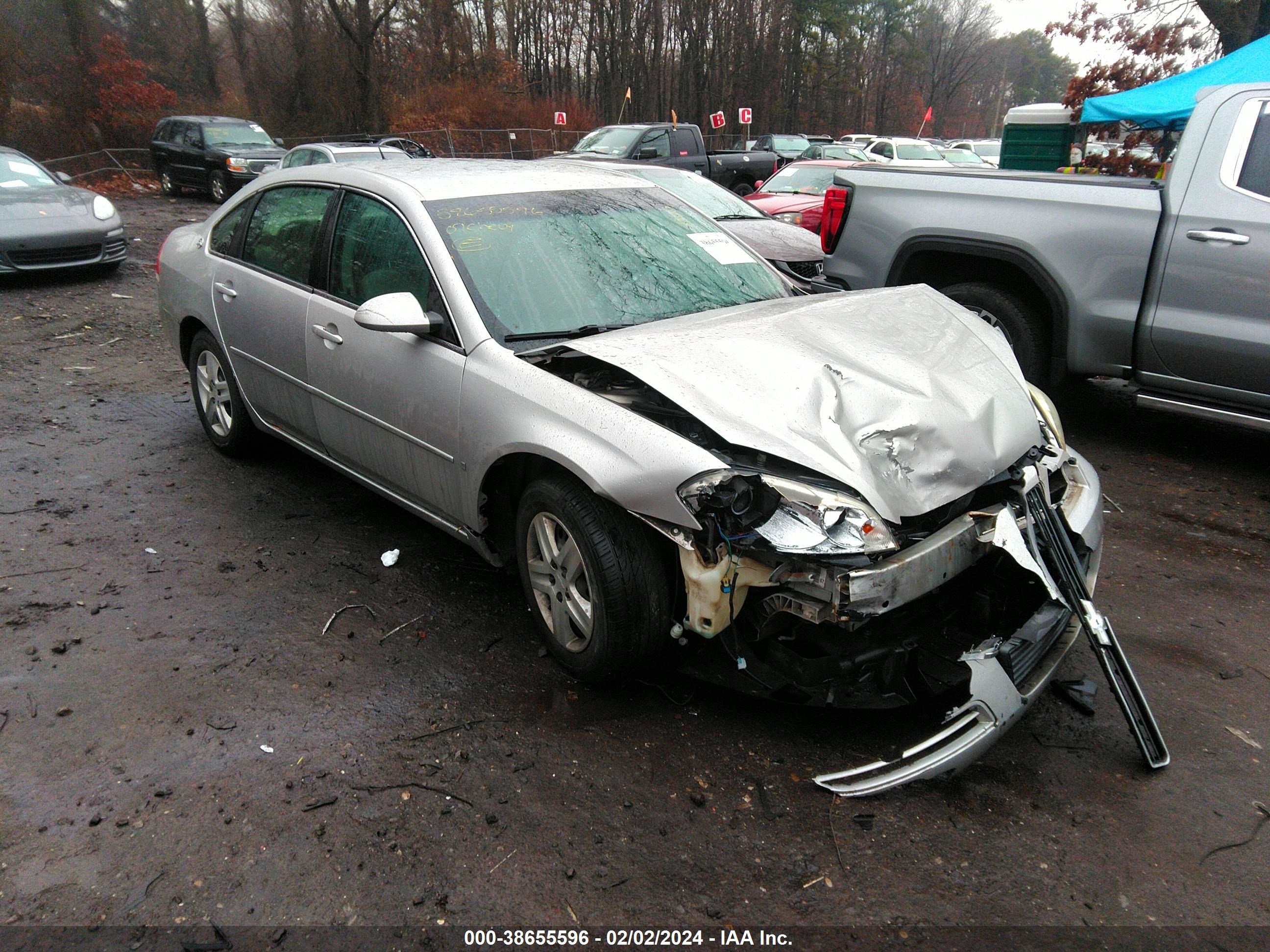 chevrolet impala 2007 2g1wb58k379167081