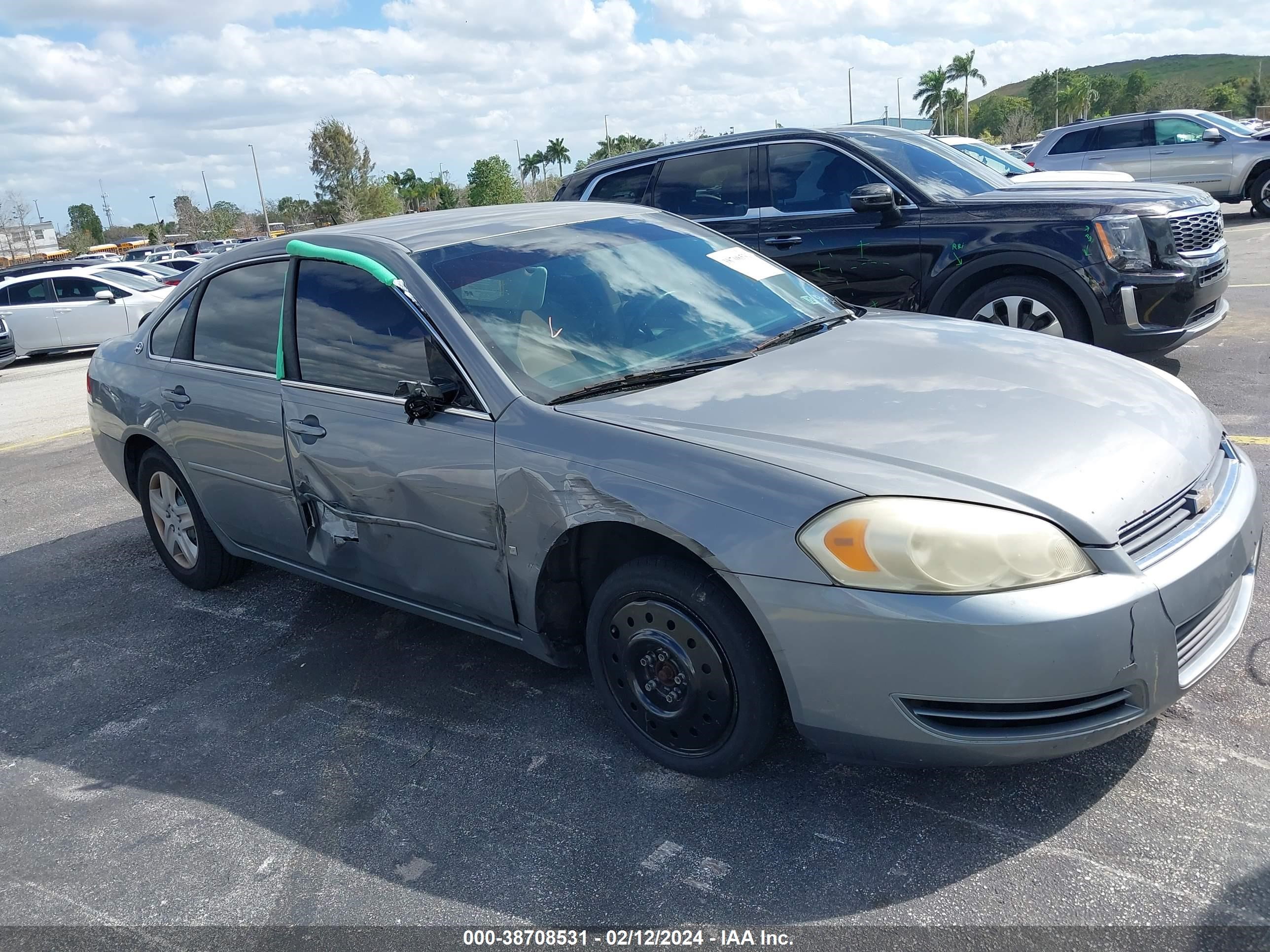 chevrolet impala 2006 2g1wb58k469250601