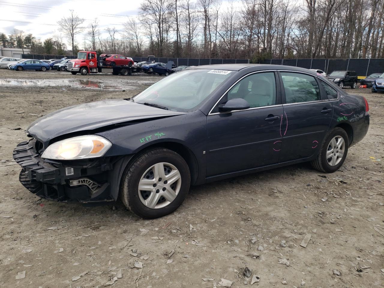 chevrolet impala 2008 2g1wb58k489157533