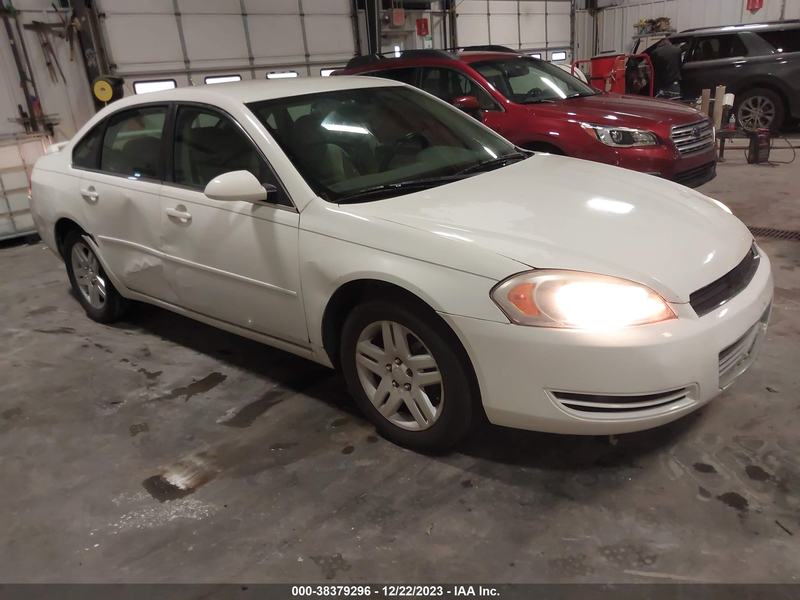 chevrolet impala 2007 2g1wb58k579150489