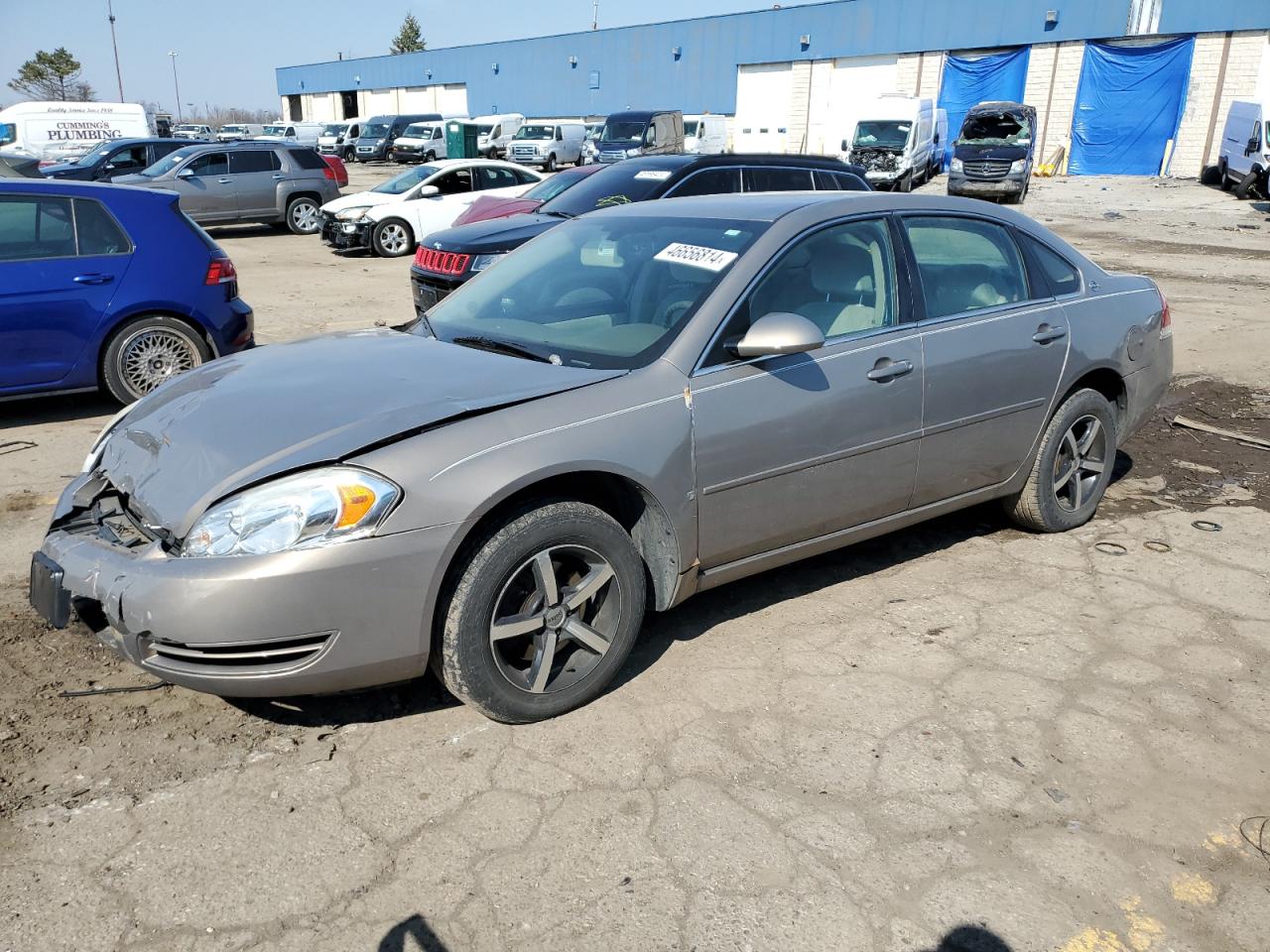 chevrolet impala 2007 2g1wb58k579317952