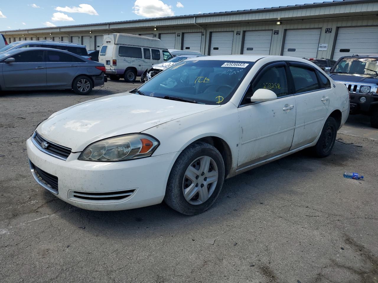 chevrolet impala 2008 2g1wb58k589144824