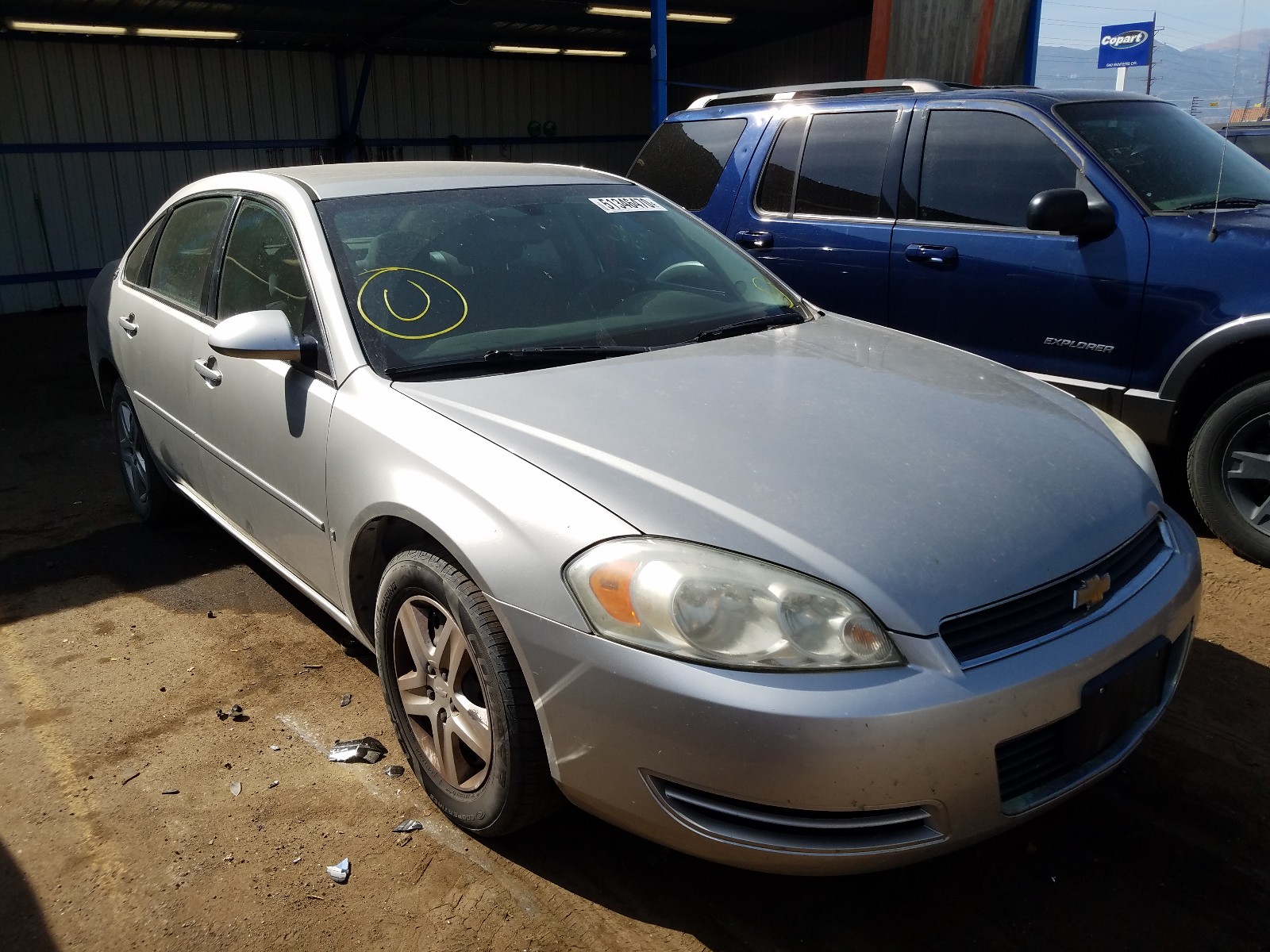 chevrolet impala ls 2007 2g1wb58k679243893