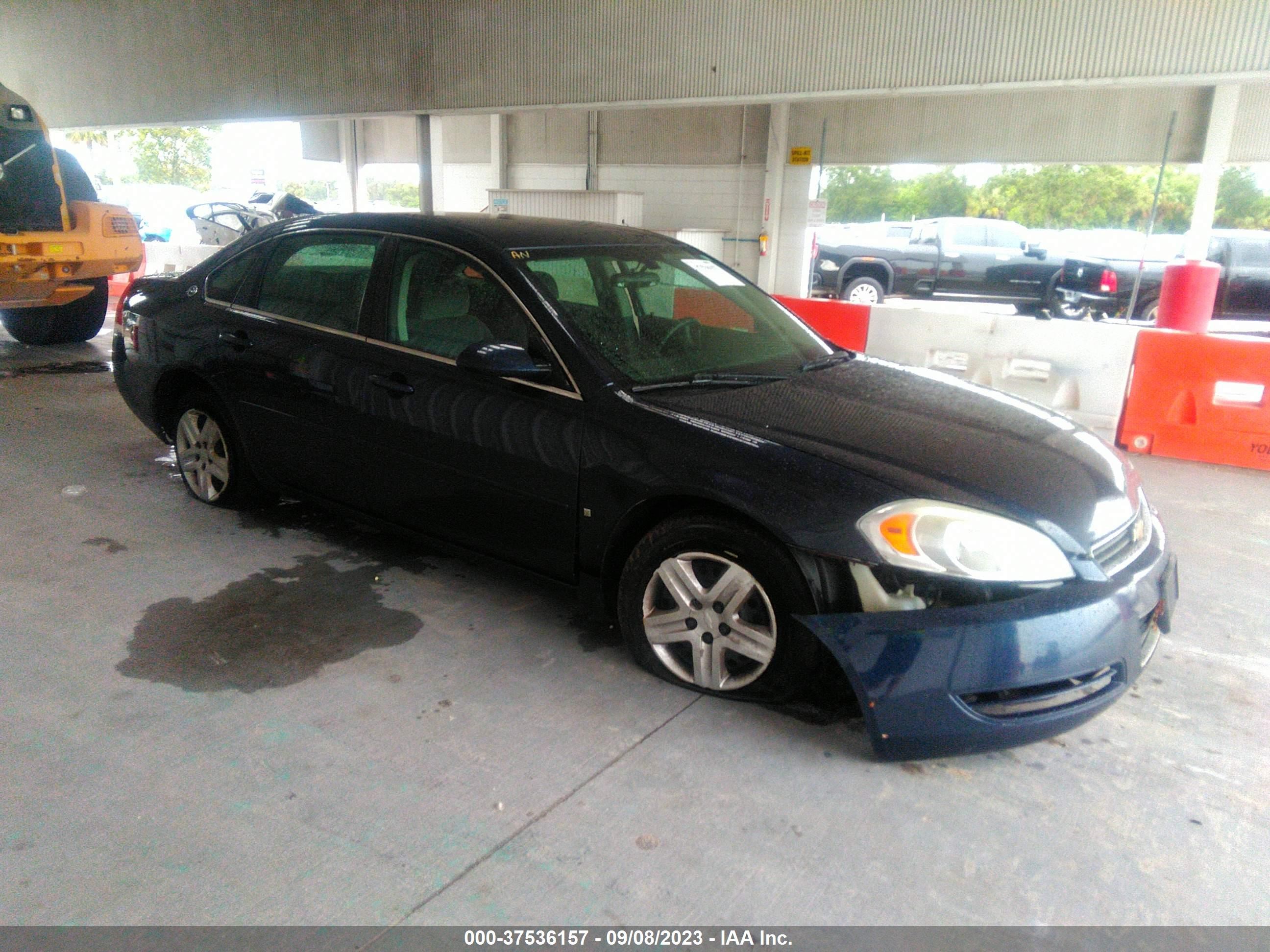 chevrolet impala 2007 2g1wb58k679310332