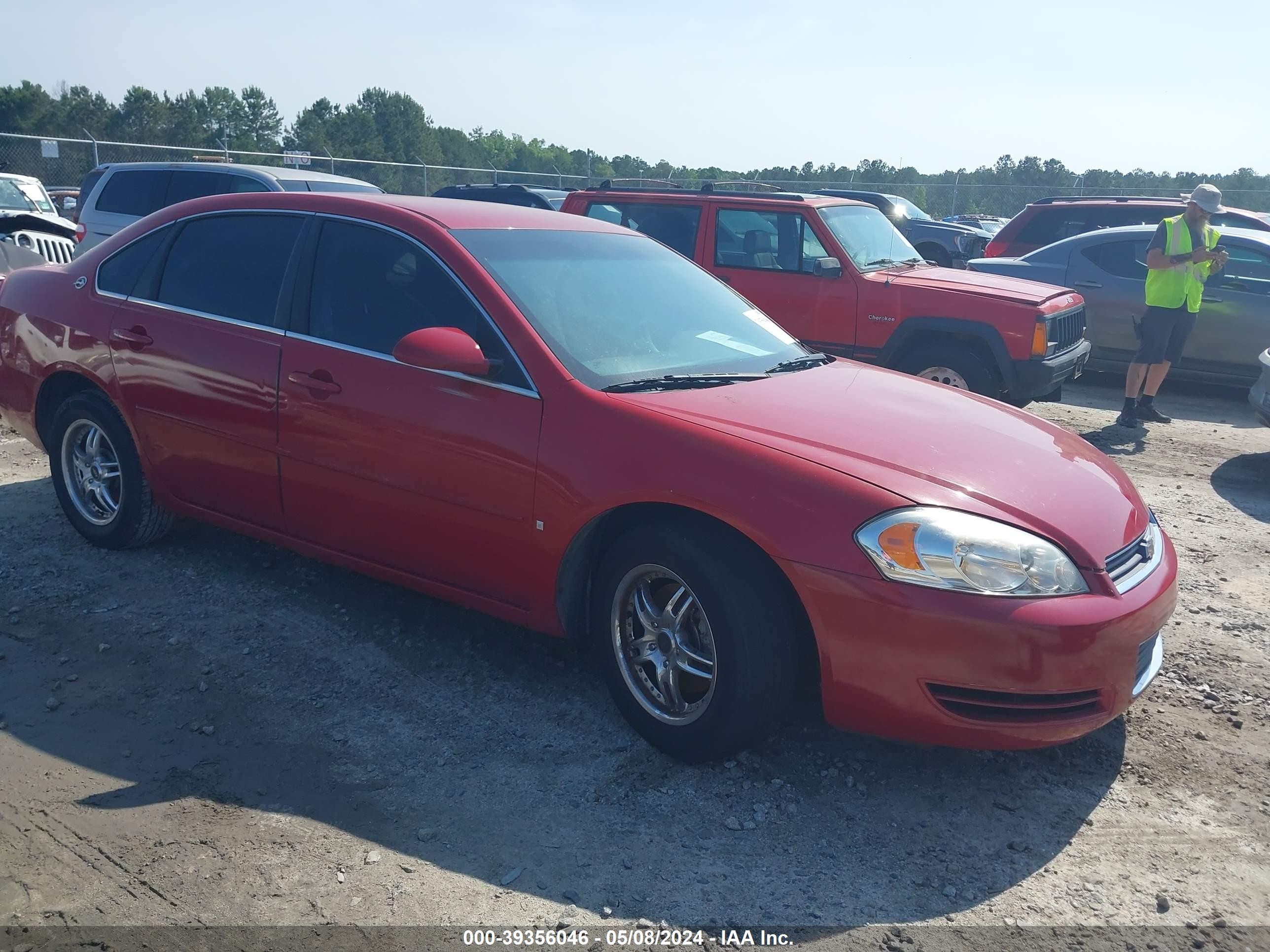 chevrolet impala 2007 2g1wb58k679354301