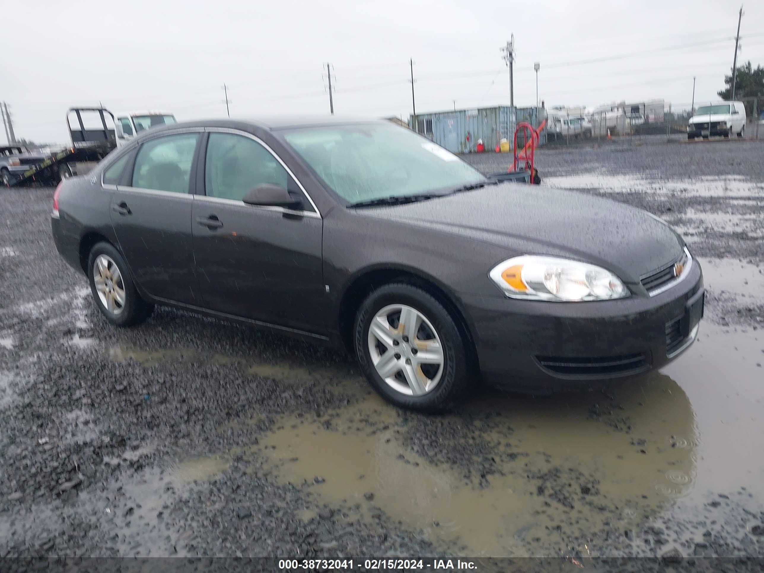 chevrolet impala 2008 2g1wb58k681267109