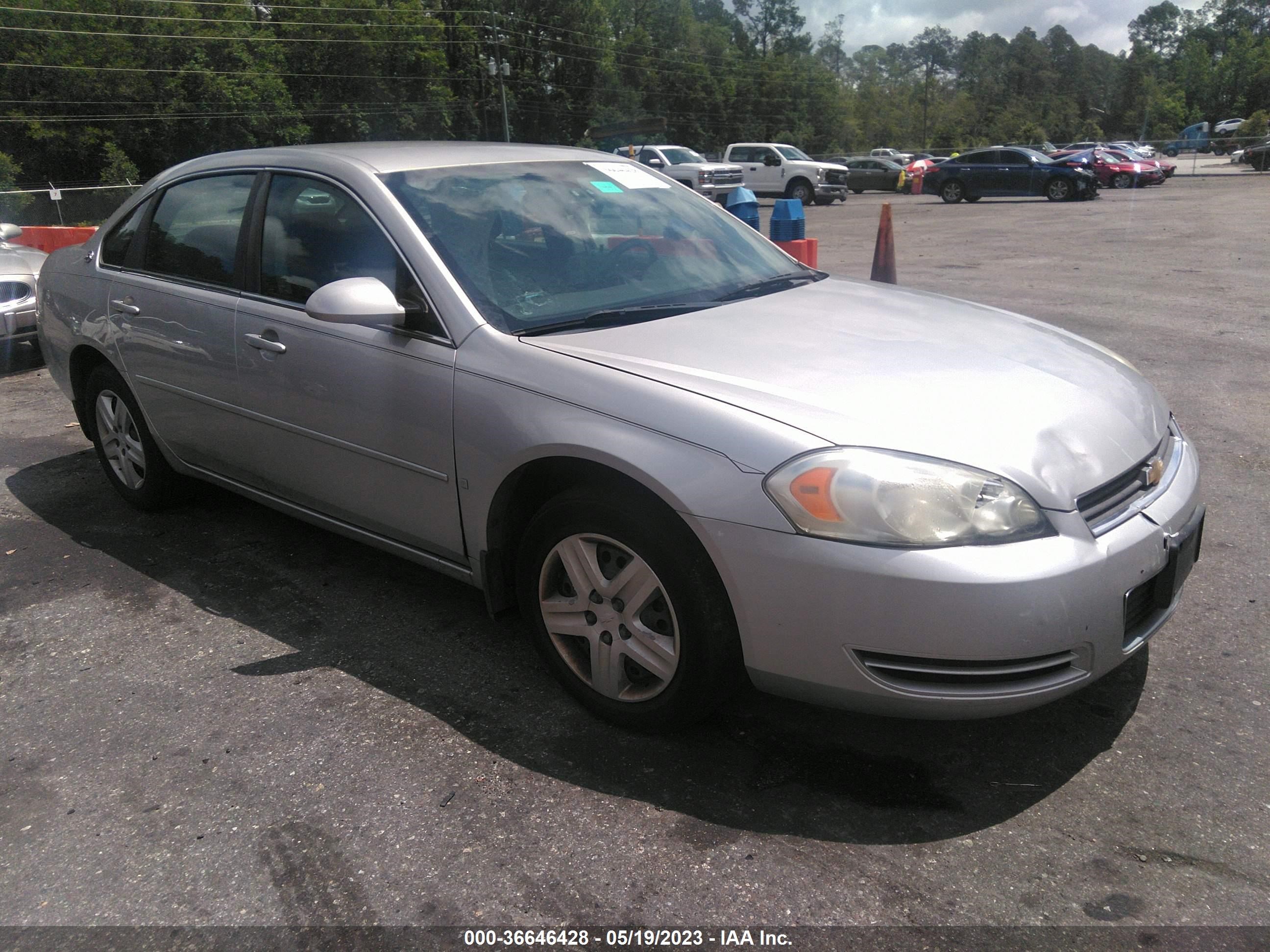 chevrolet impala 2006 2g1wb58k769340549