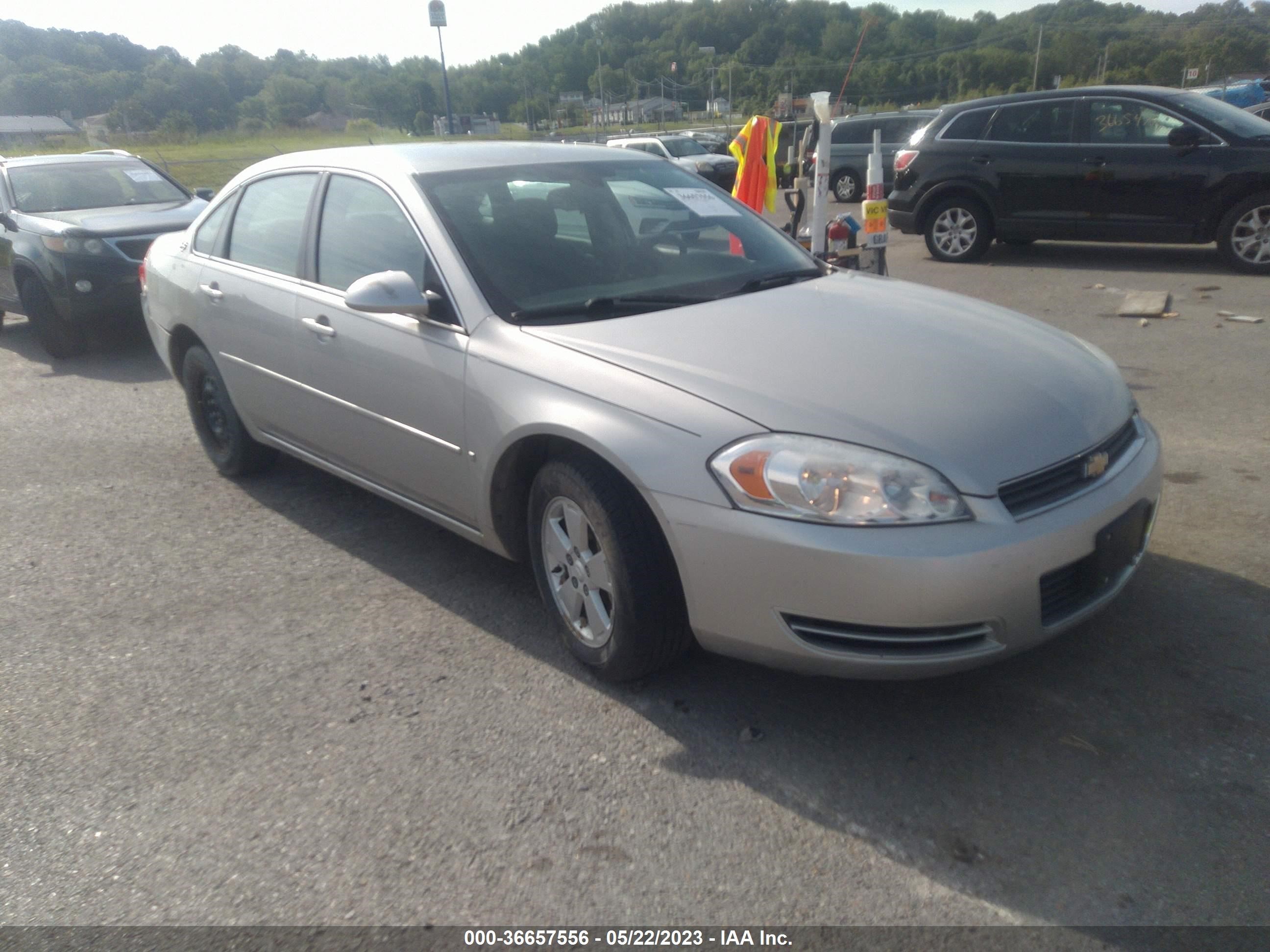 chevrolet impala 2007 2g1wb58k879123576