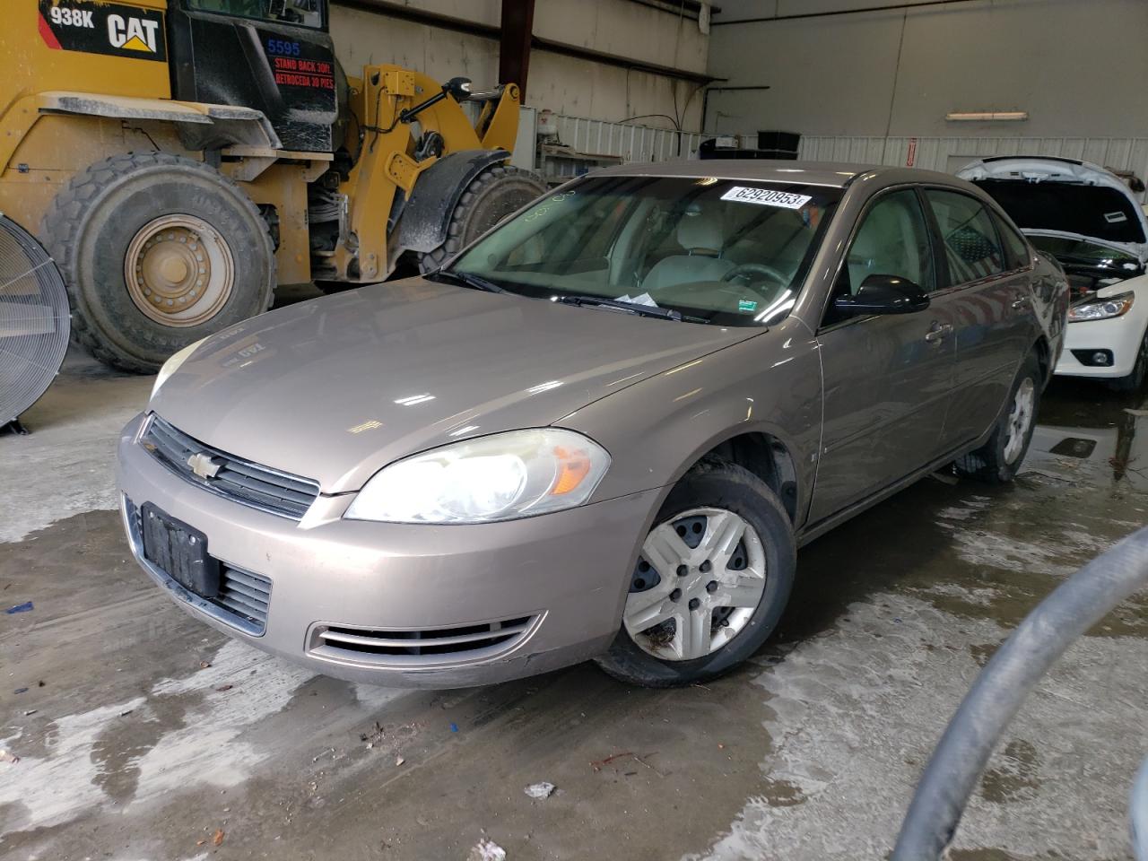 chevrolet impala 2007 2g1wb58k979387227