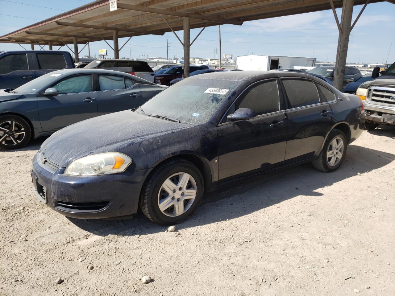 chevrolet impala 2008 2g1wb58k981221953