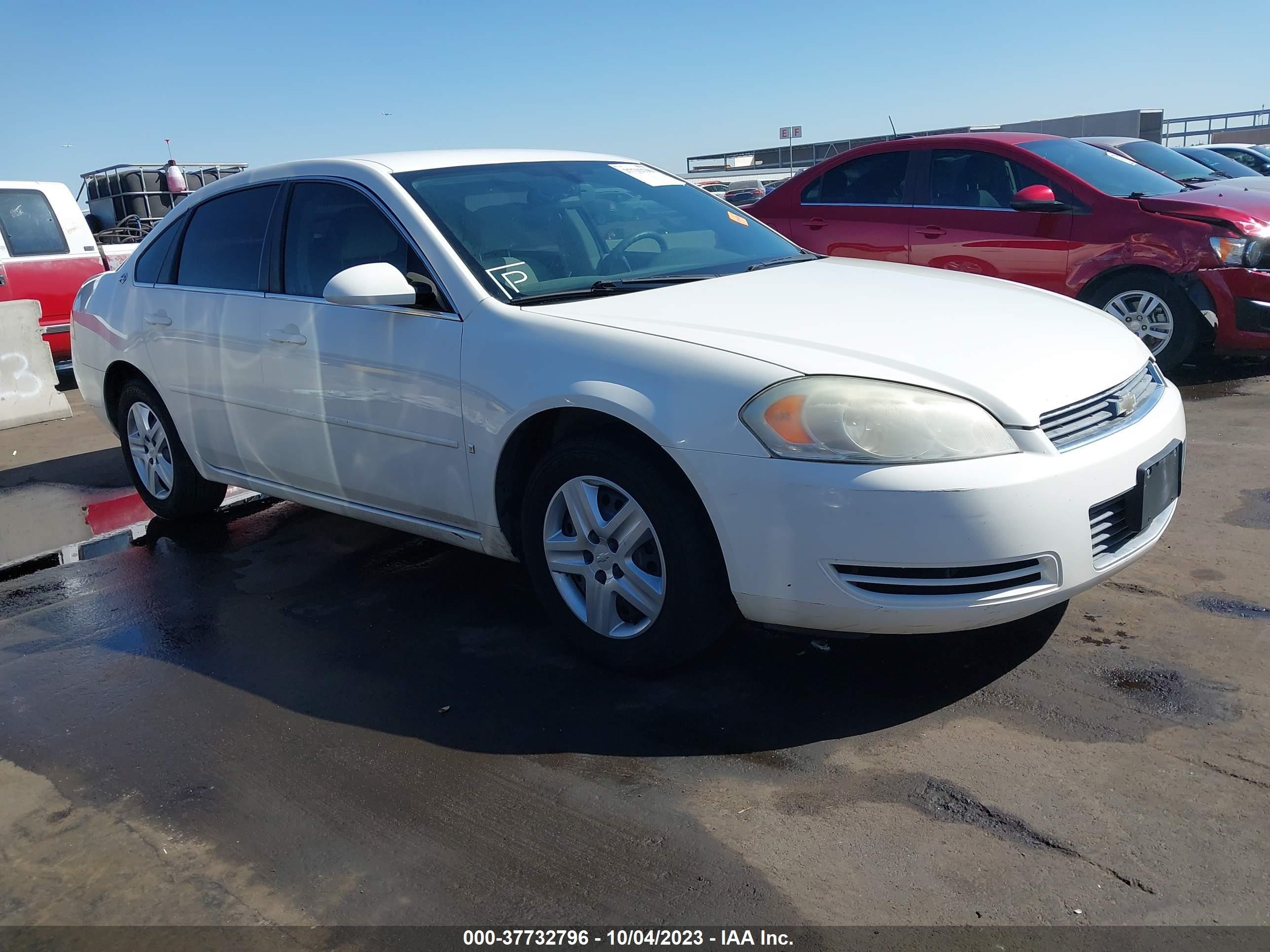 chevrolet impala 2006 2g1wb58kx69430102