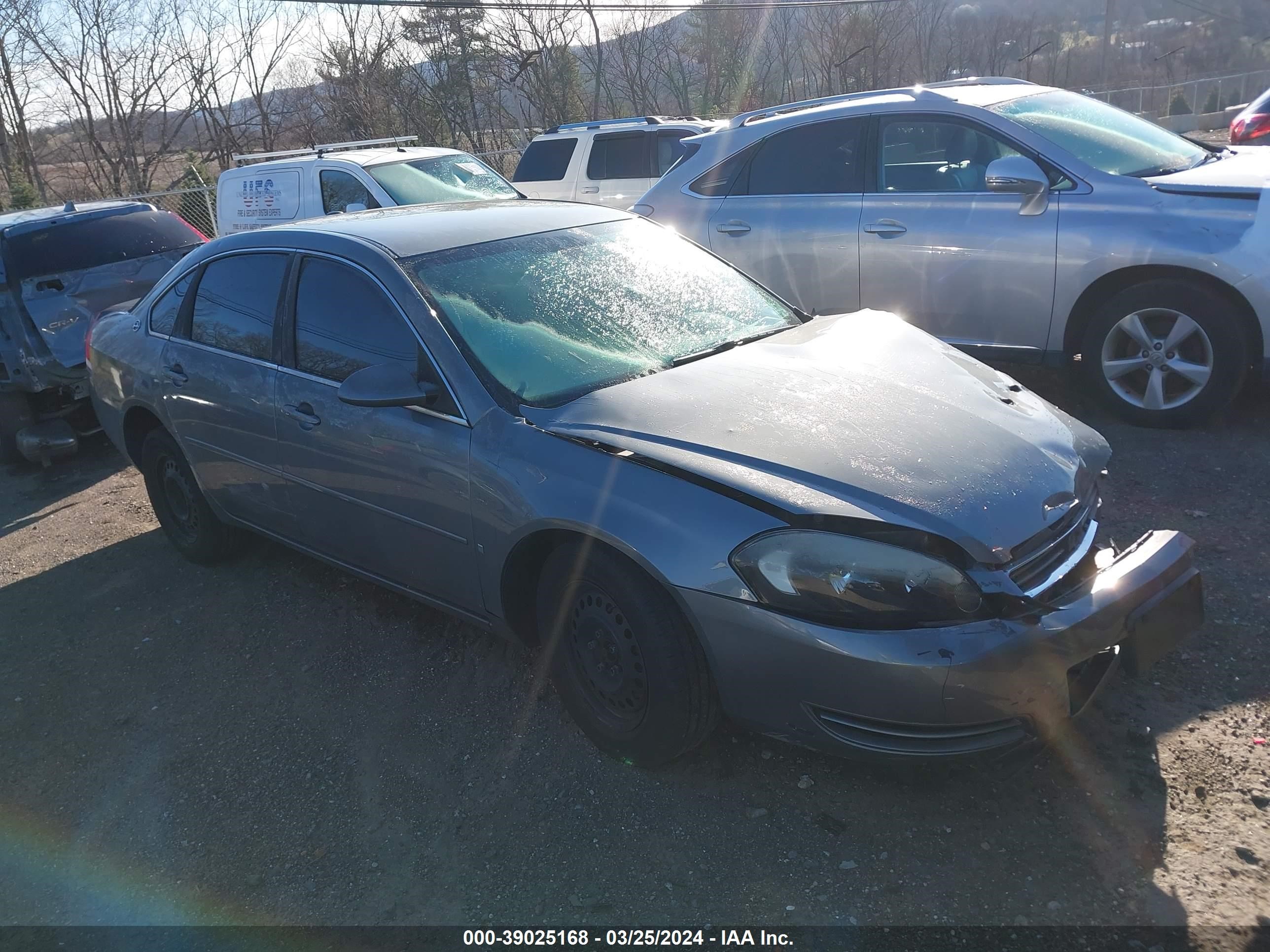 chevrolet impala 2008 2g1wb58n481359457