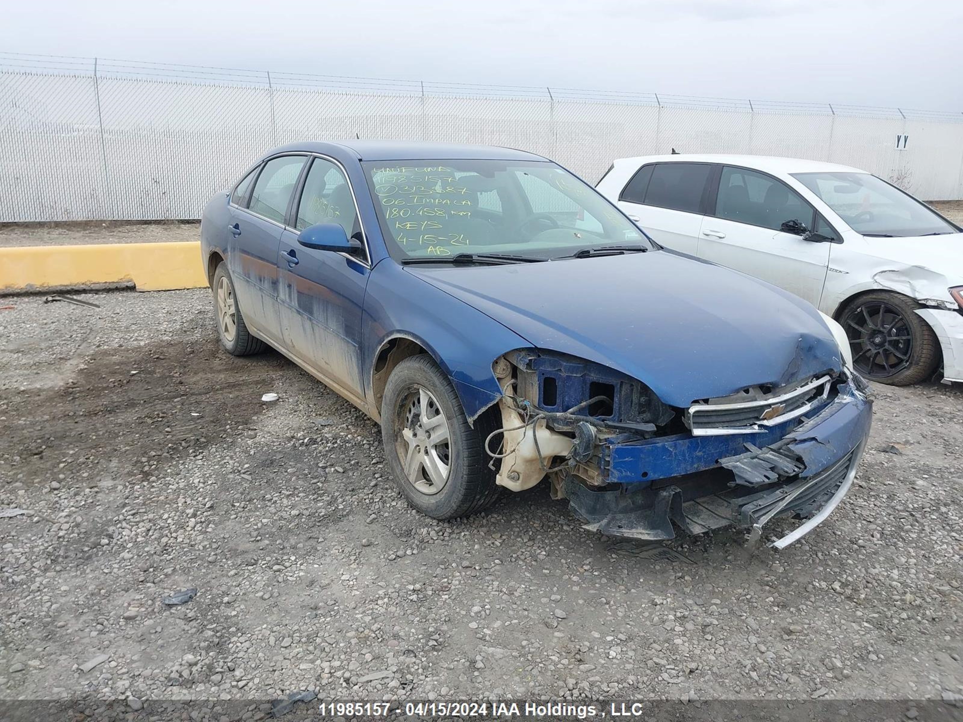 chevrolet impala 2006 2g1wb58n969313587