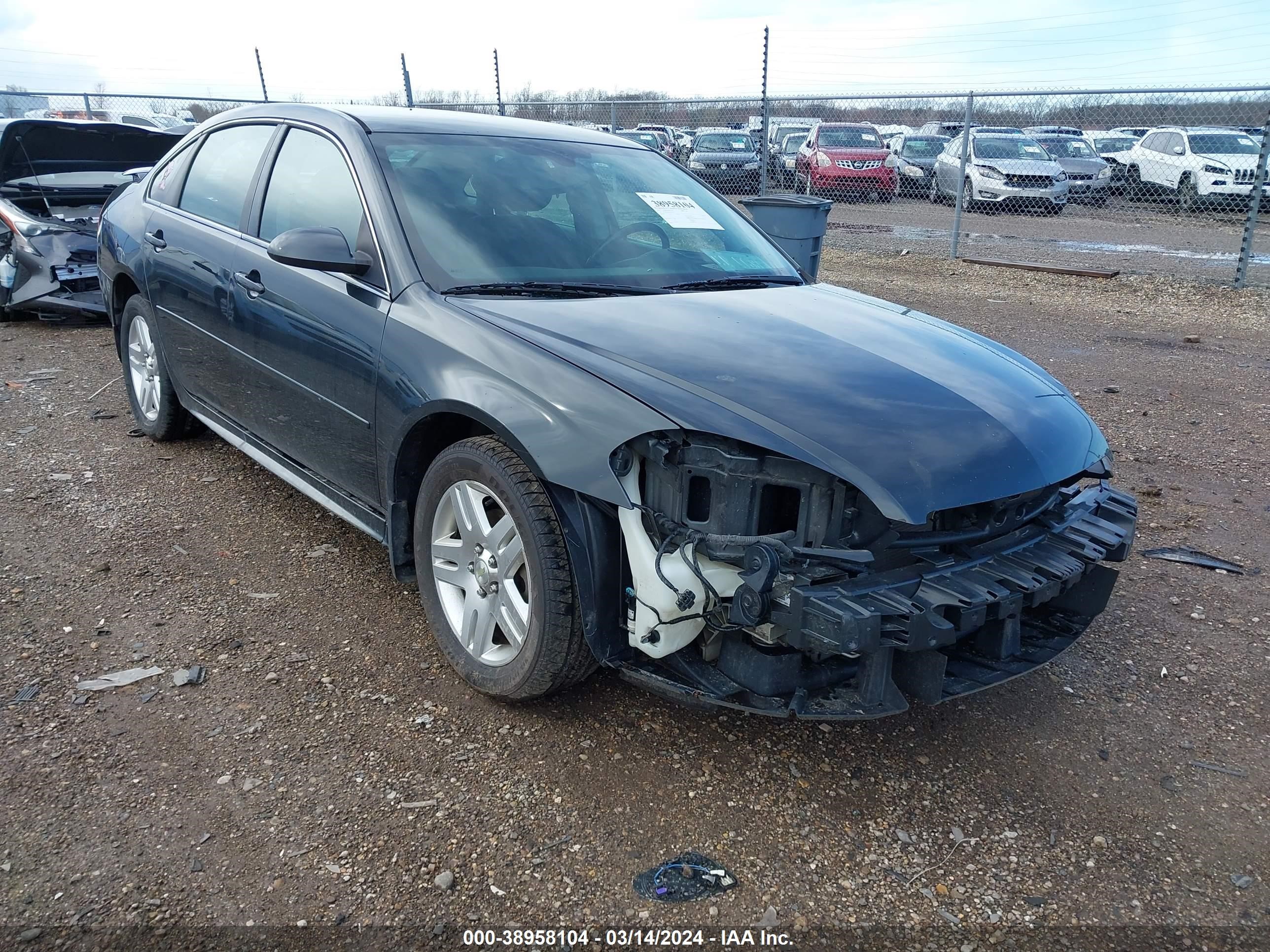 chevrolet impala 2013 2g1wb5e30d1161522