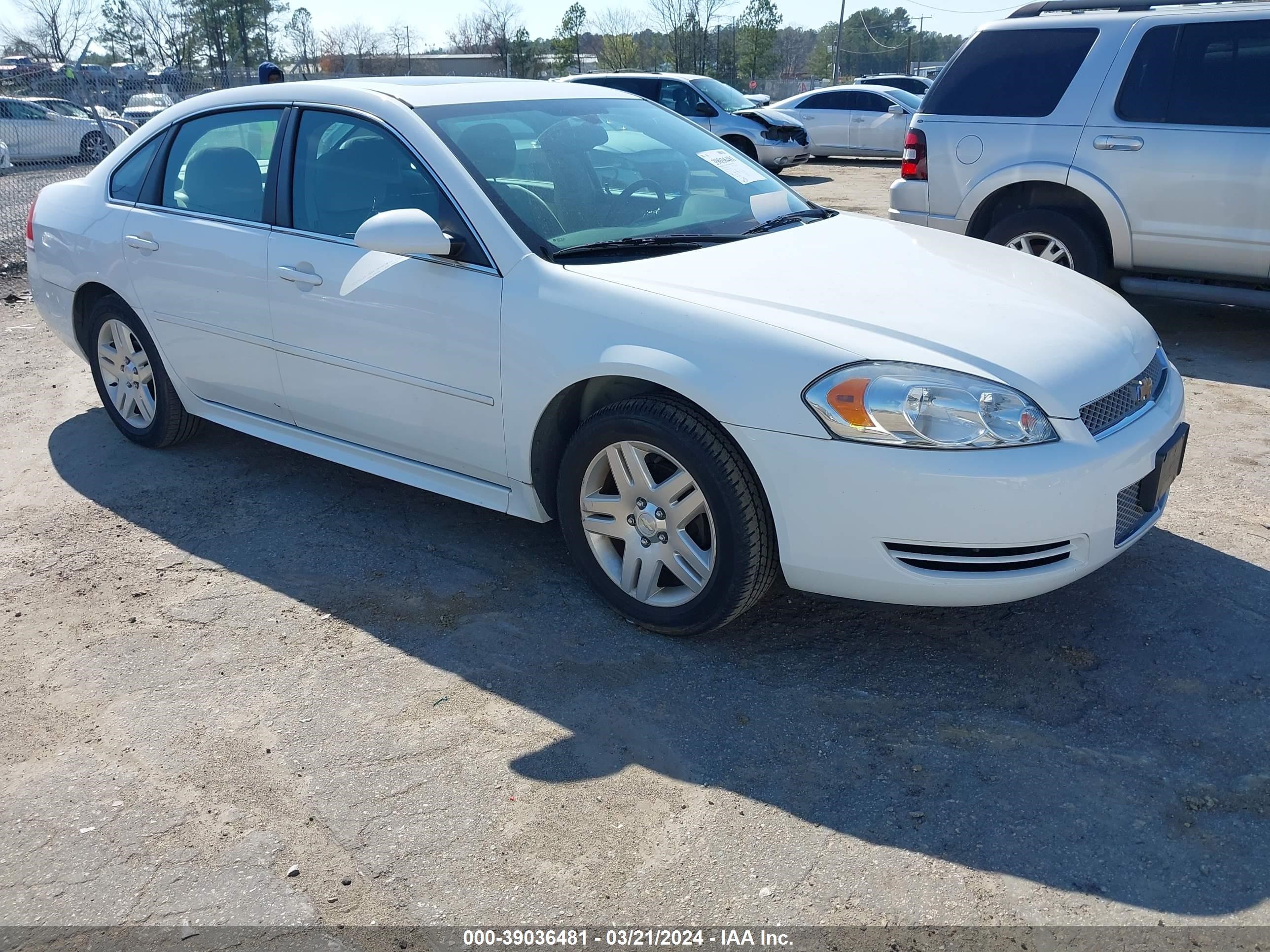 chevrolet impala 2014 2g1wb5e30e1149565