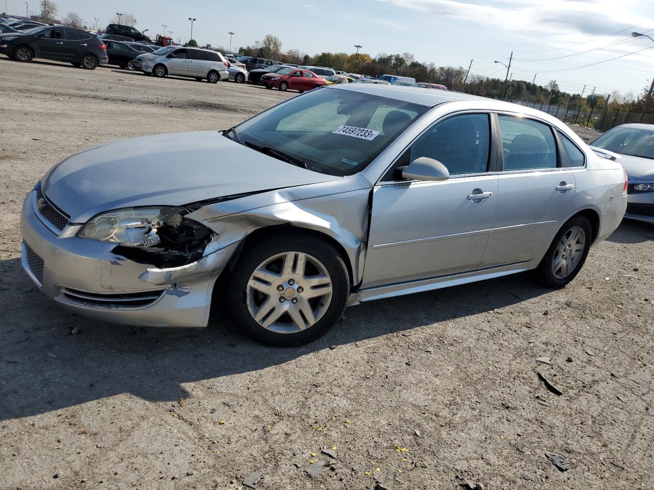 chevrolet impala 2012 2g1wb5e31c1123165