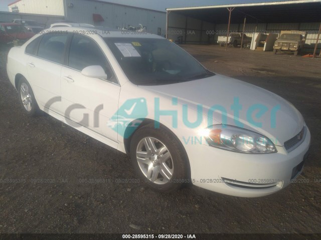 chevrolet impala limited 2014 2g1wb5e37e1140412