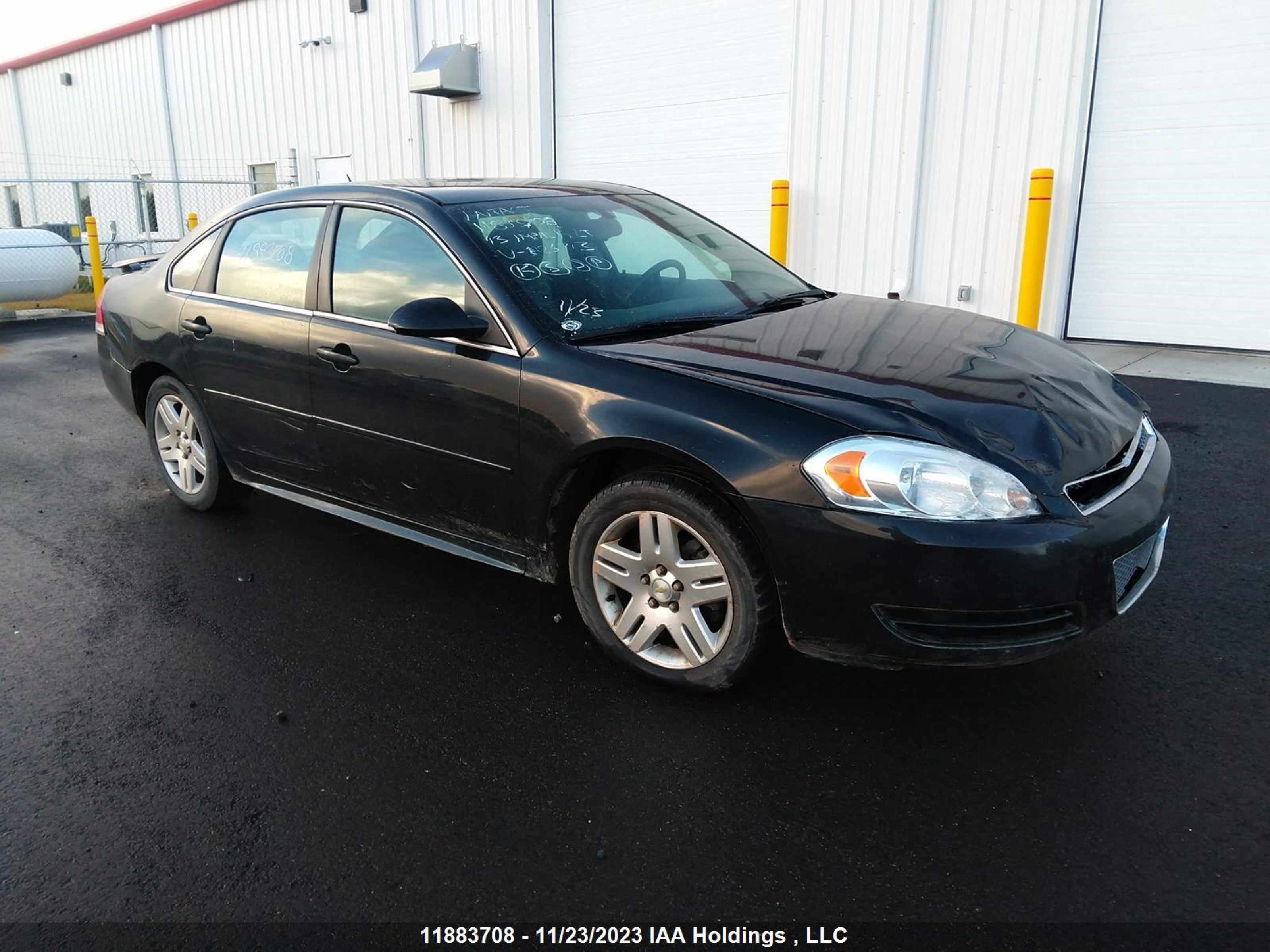 chevrolet impala 2013 2g1wb5e38d1126713