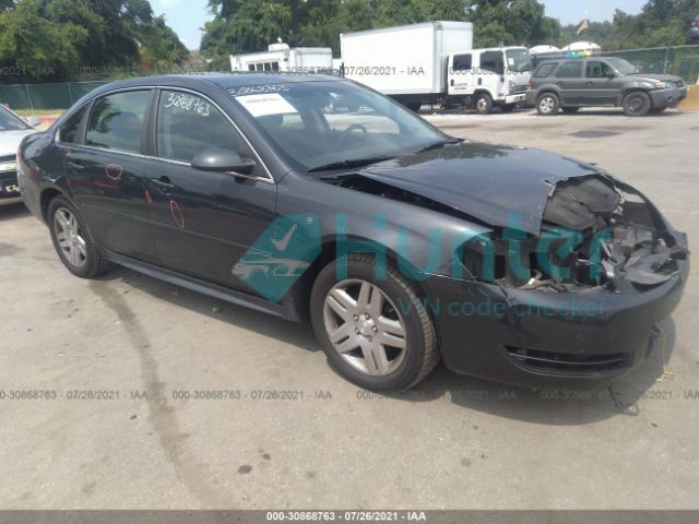 chevrolet impala limited 2014 2g1wb5e39e1133459