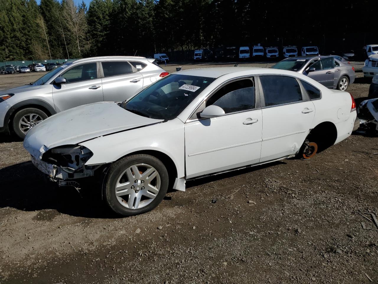 chevrolet impala 2016 2g1wb5e39g1101923