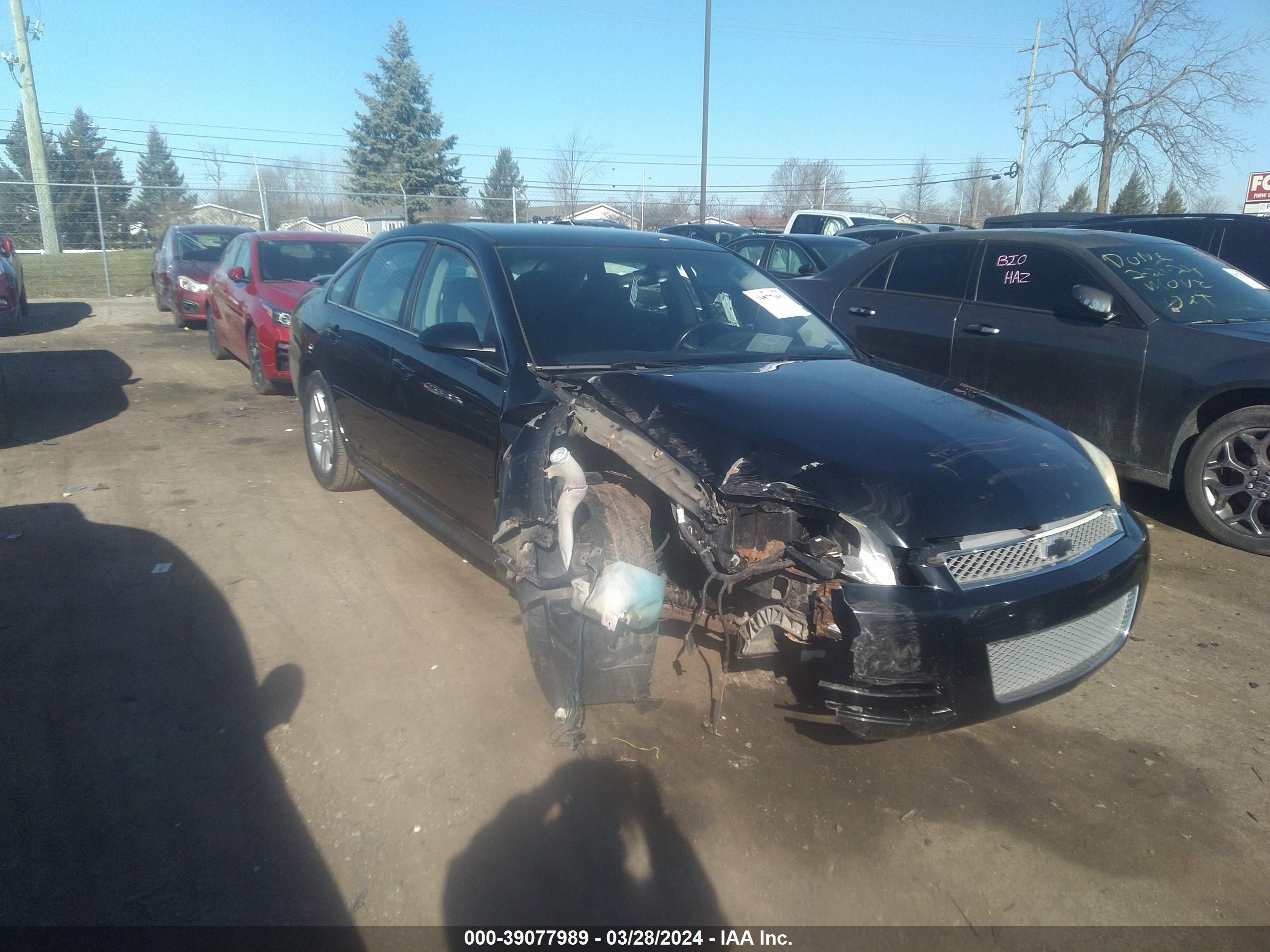 chevrolet impala 2014 2g1wb5e3xe1143921