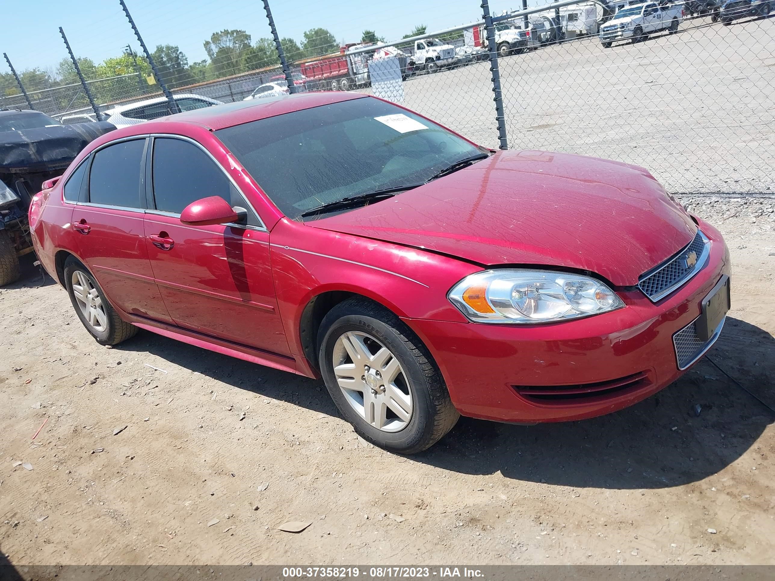 chevrolet impala 2014 2g1wb5e3xe1151906