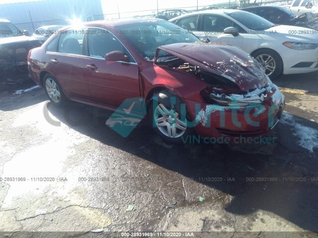 chevrolet impala limited 2014 2g1wb5e3xe1185652