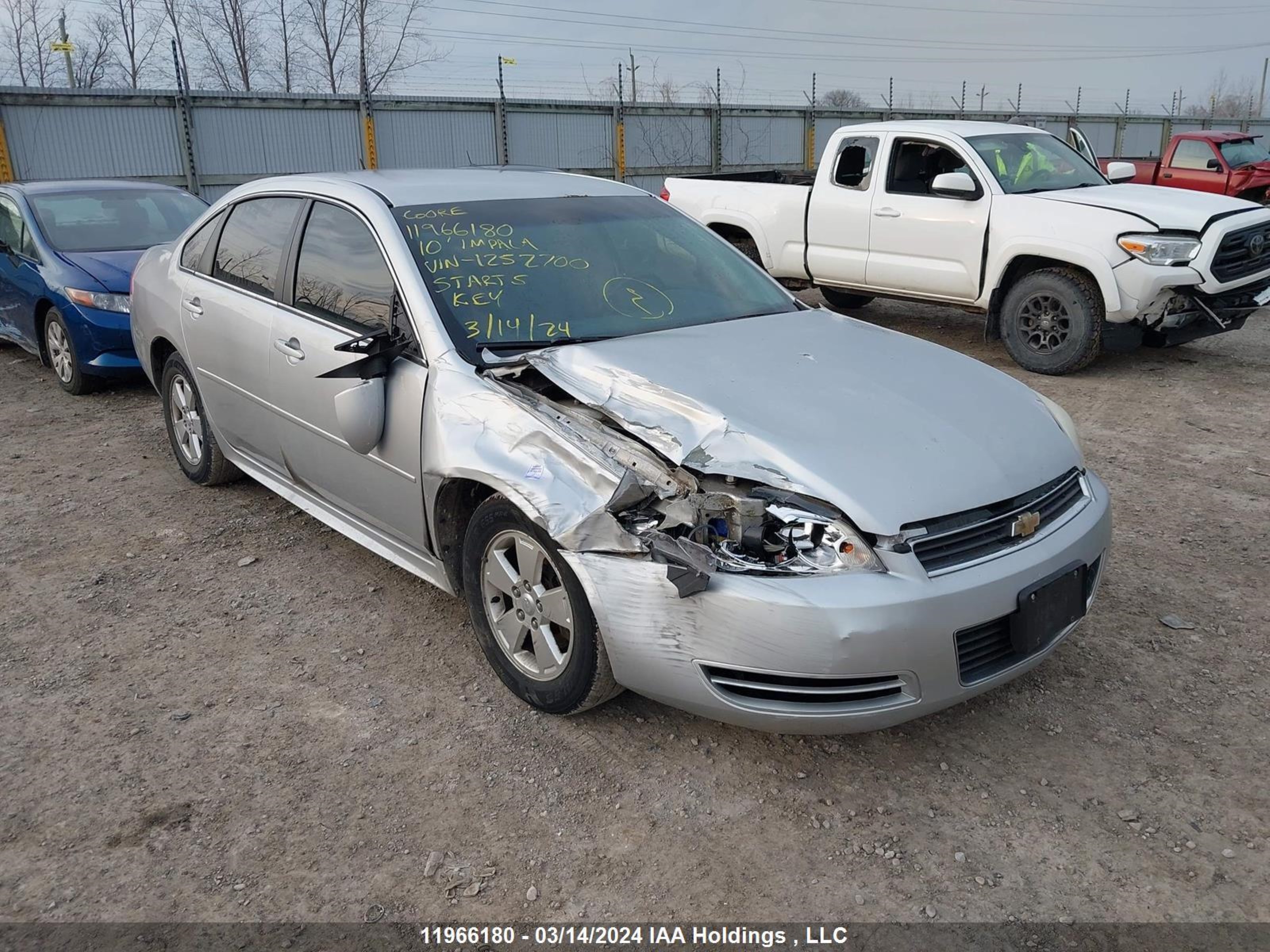 chevrolet impala 2010 2g1wb5ek0a1252700