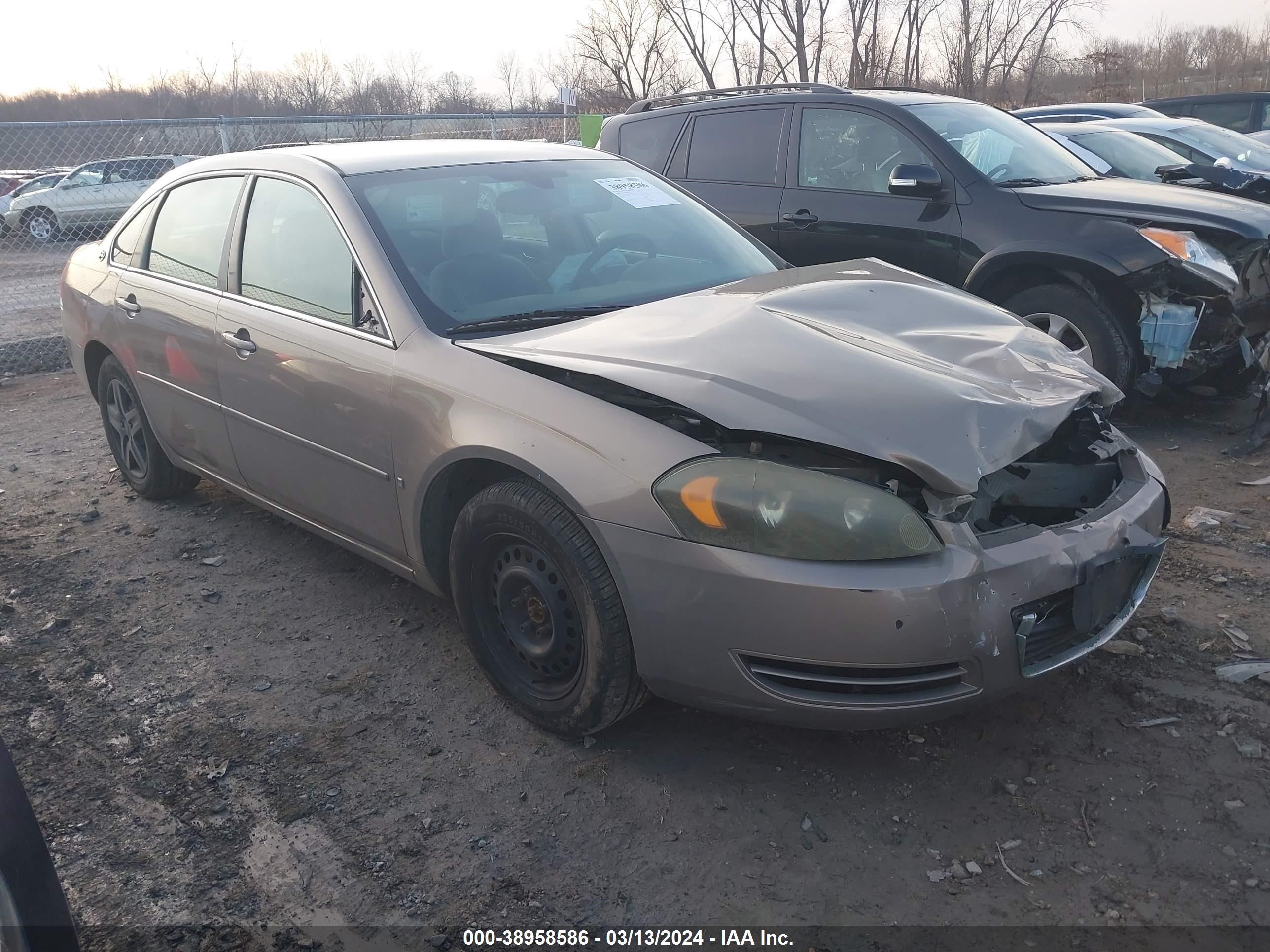 chevrolet impala 2006 2g1wb5xk469121399