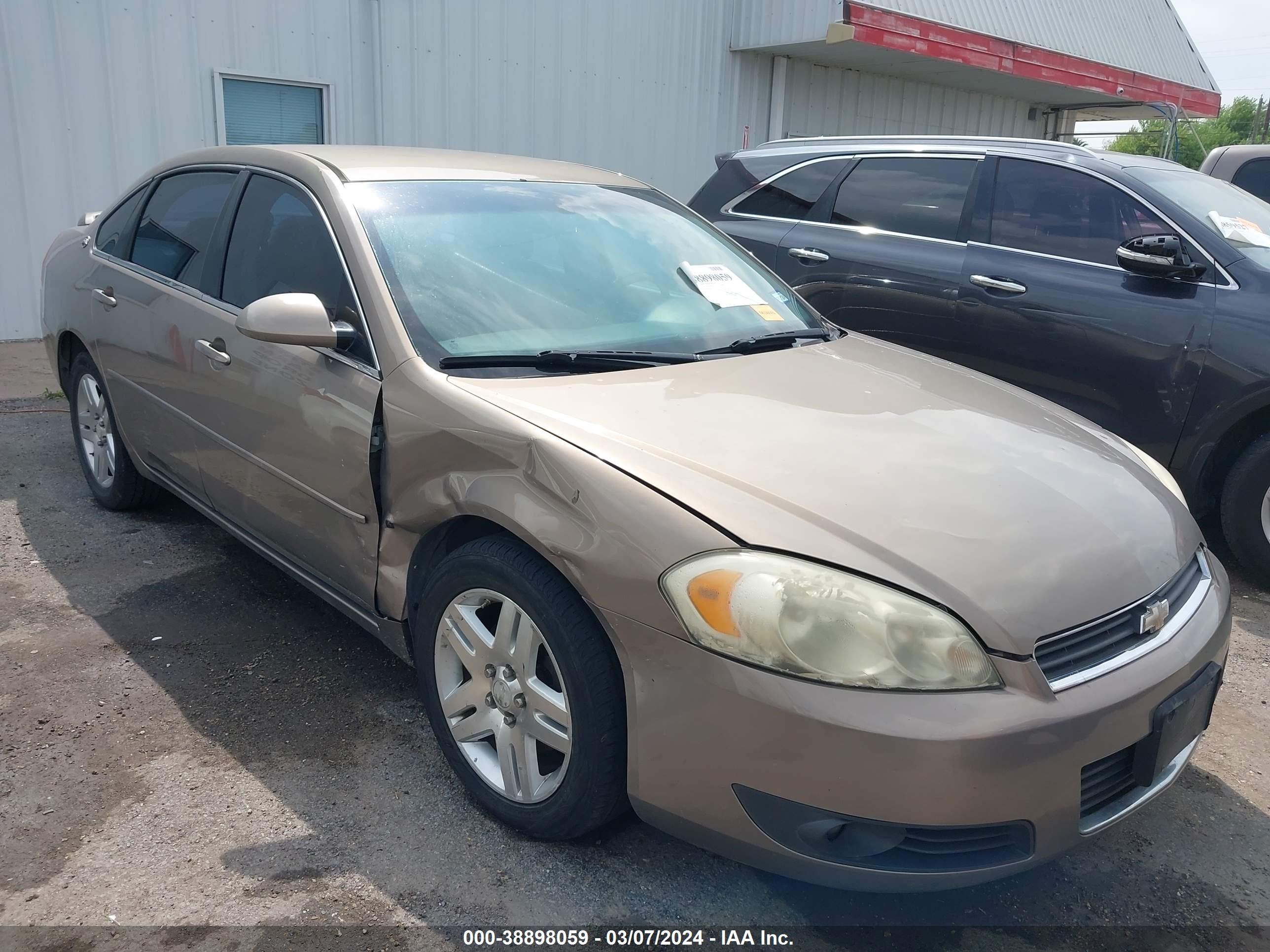 chevrolet impala 2006 2g1wc581469169473