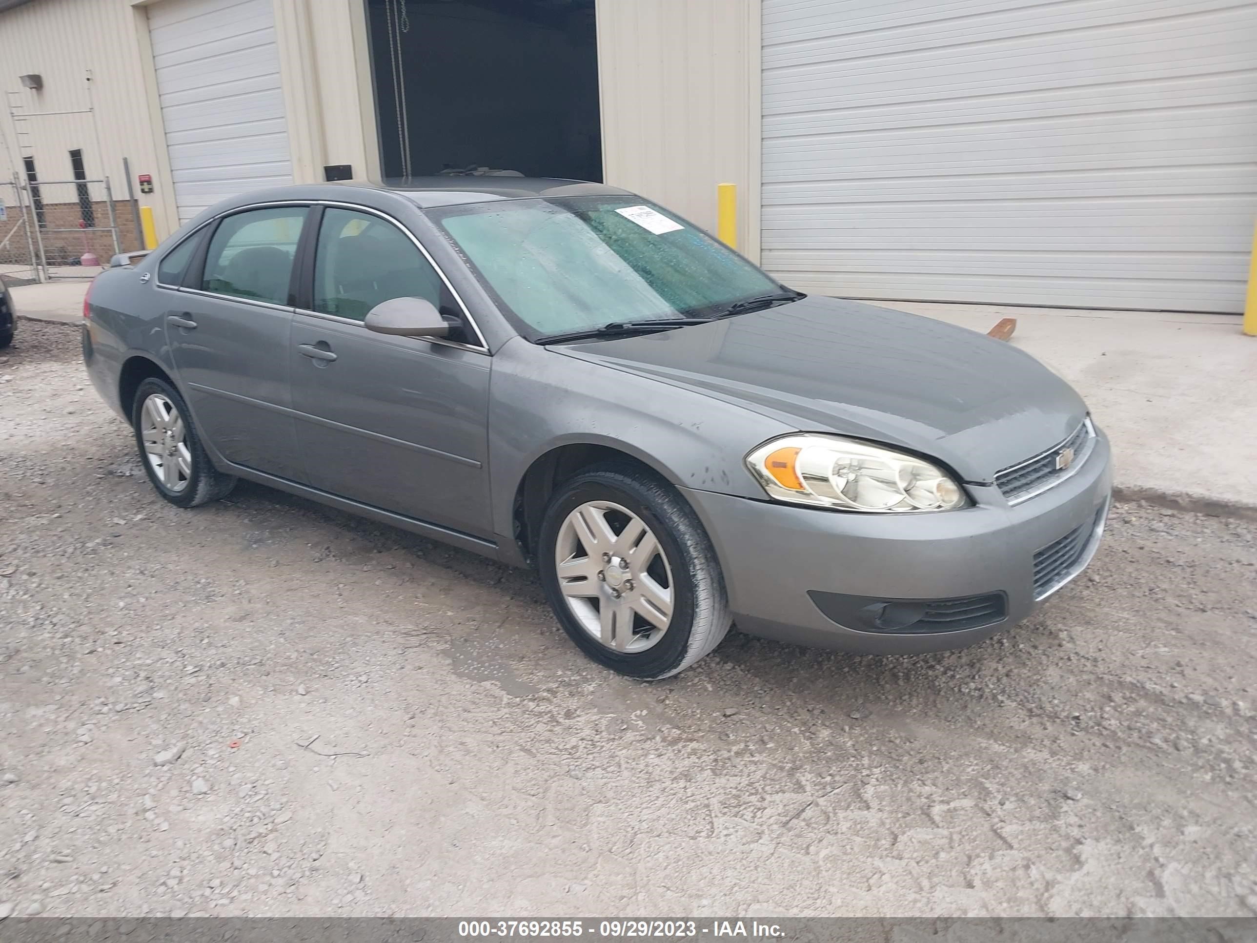 chevrolet impala 2008 2g1wc583189273374