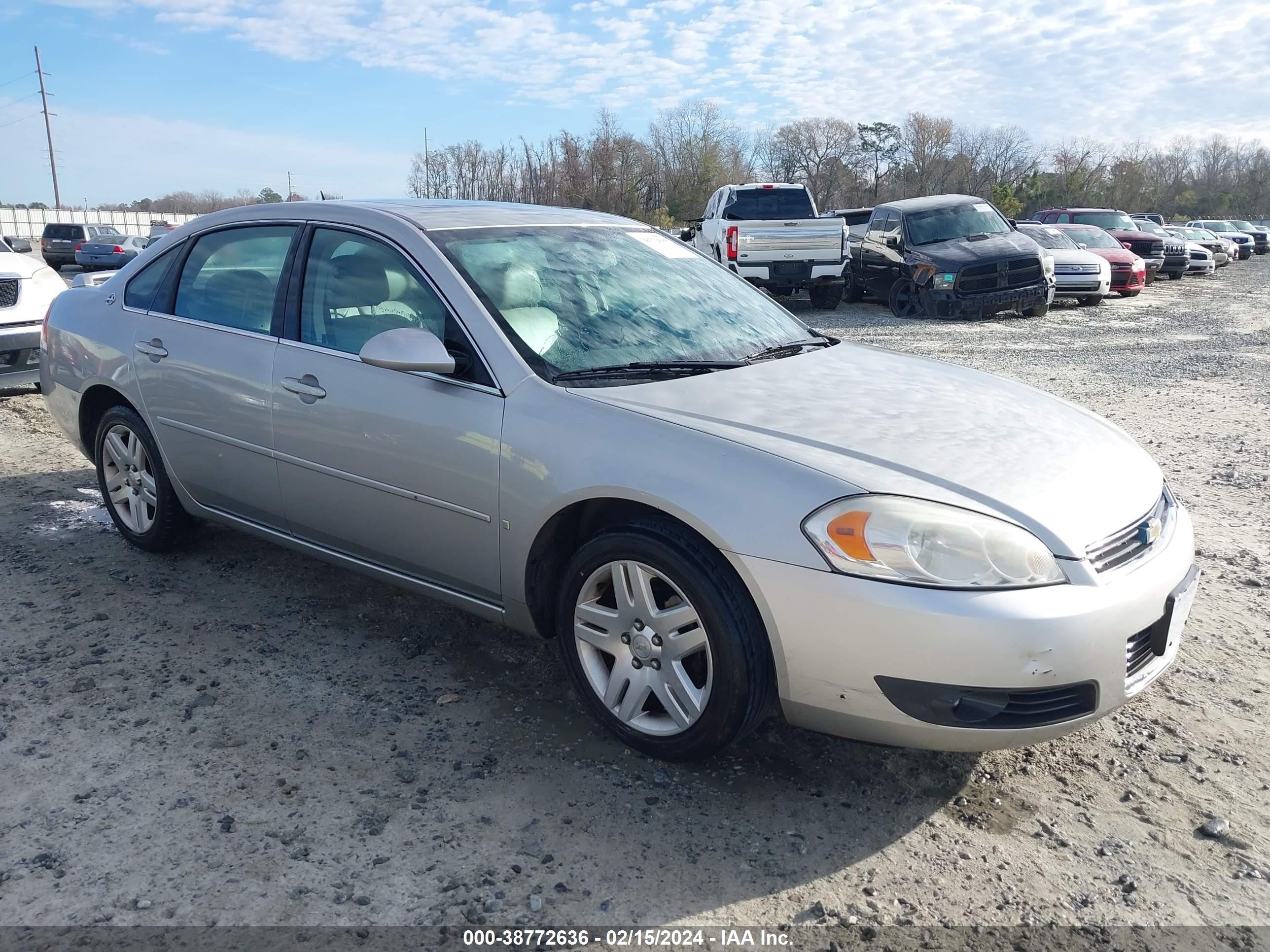 chevrolet impala 2007 2g1wc58r479354405