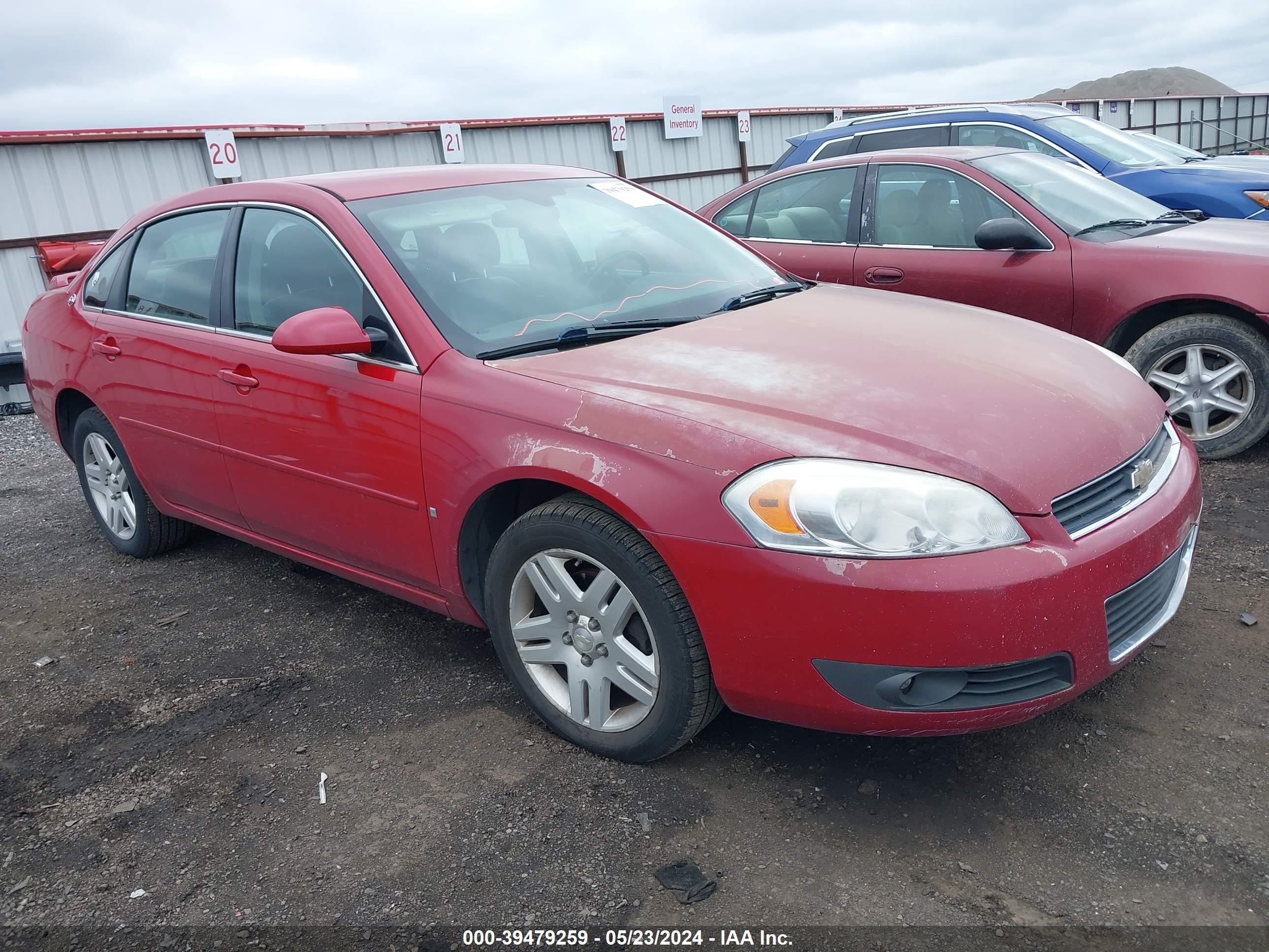 chevrolet impala 2007 2g1wc58r879239466