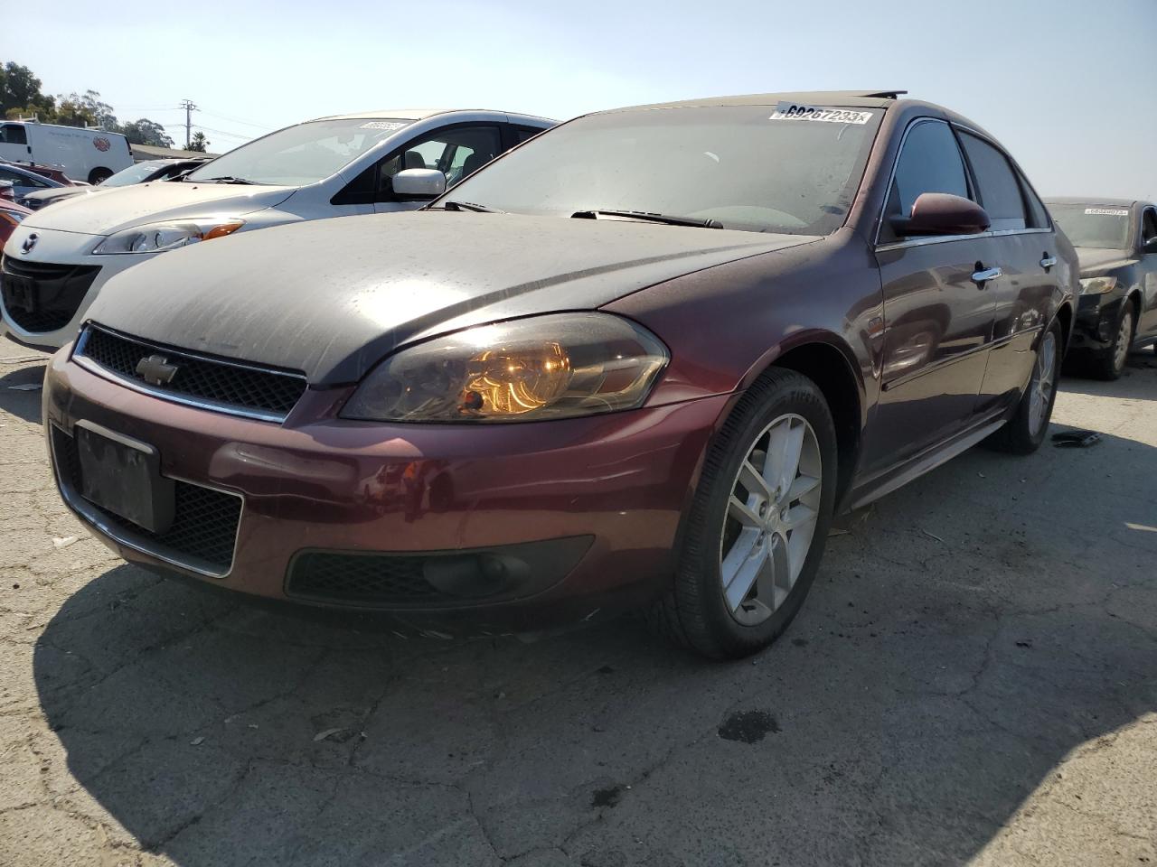 chevrolet impala 2012 2g1wc5e36c1148351